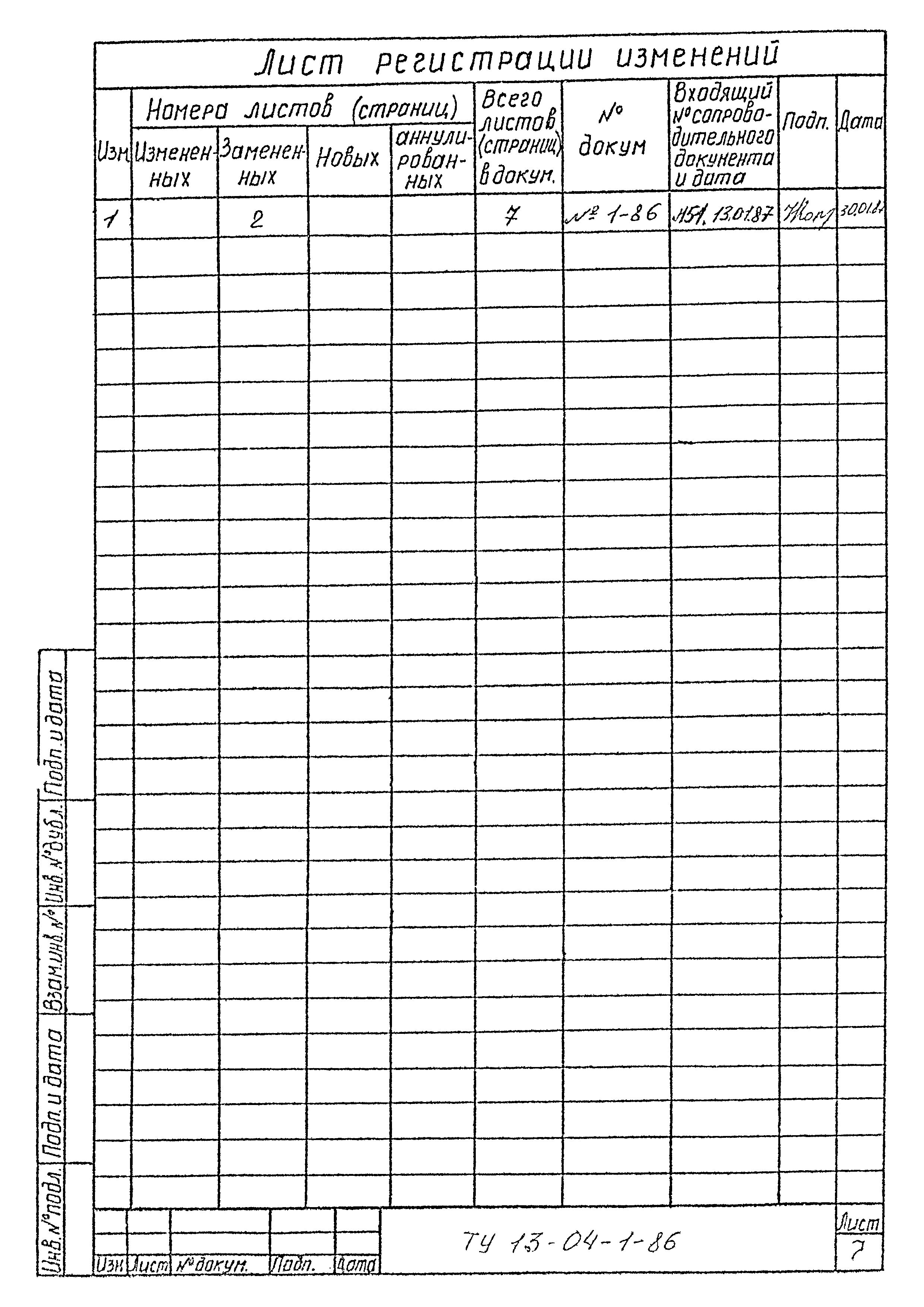 ТУ 13-04-1-86