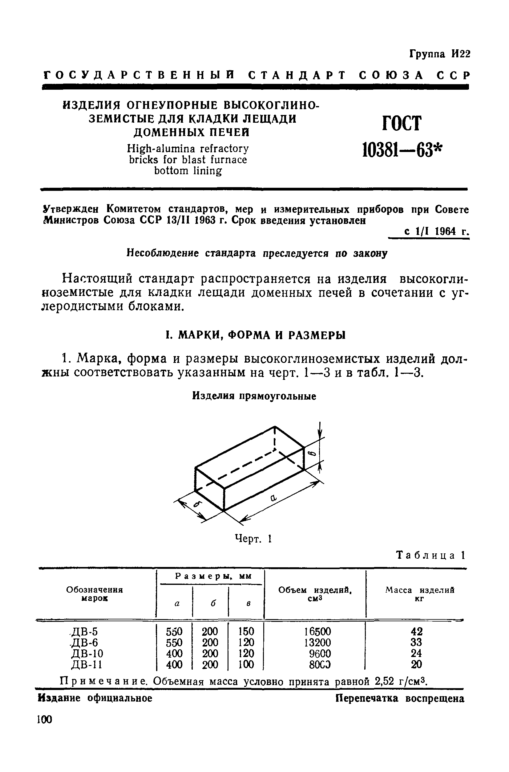 ГОСТ 10381-63