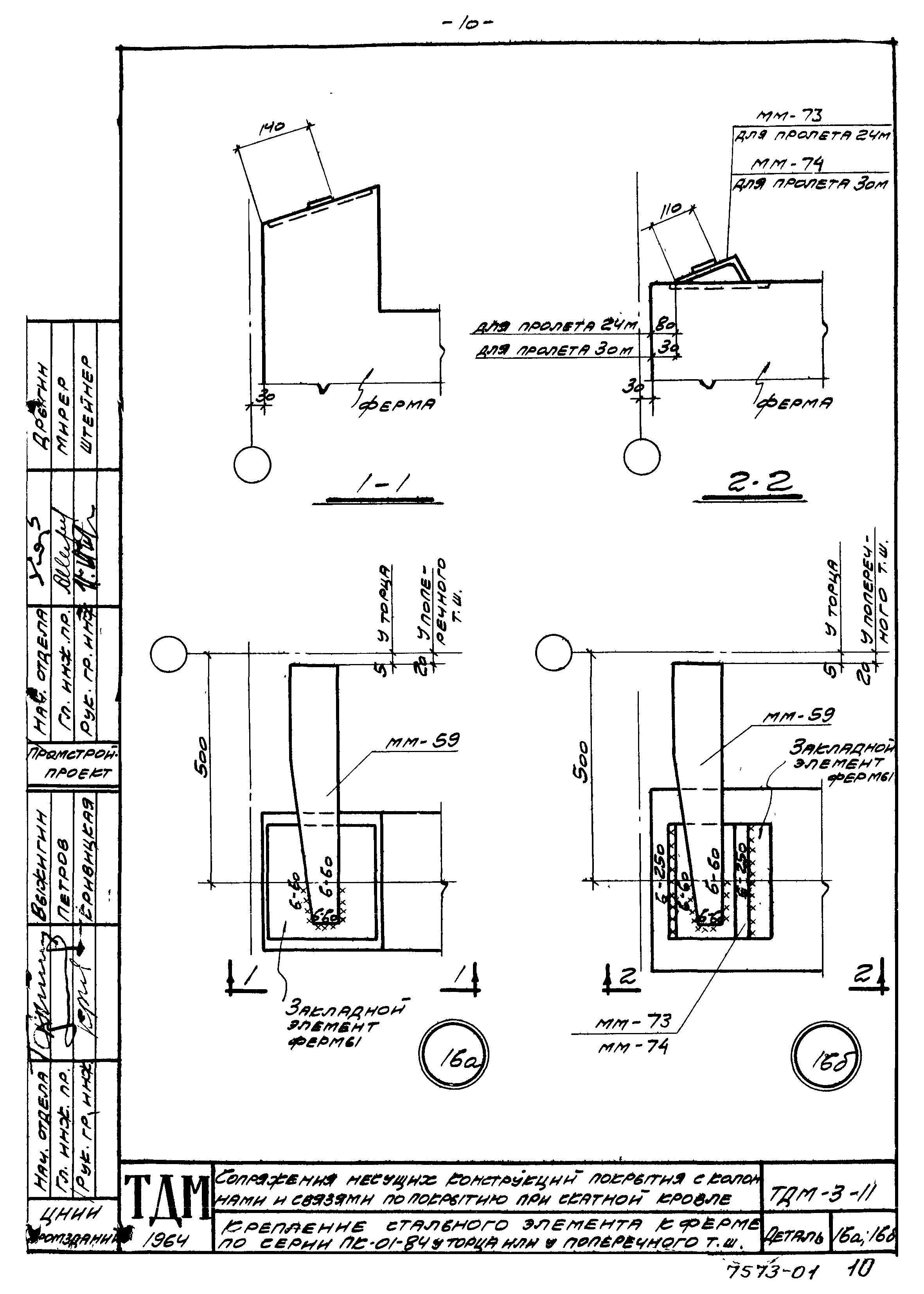 Серия ТДМ-3-11