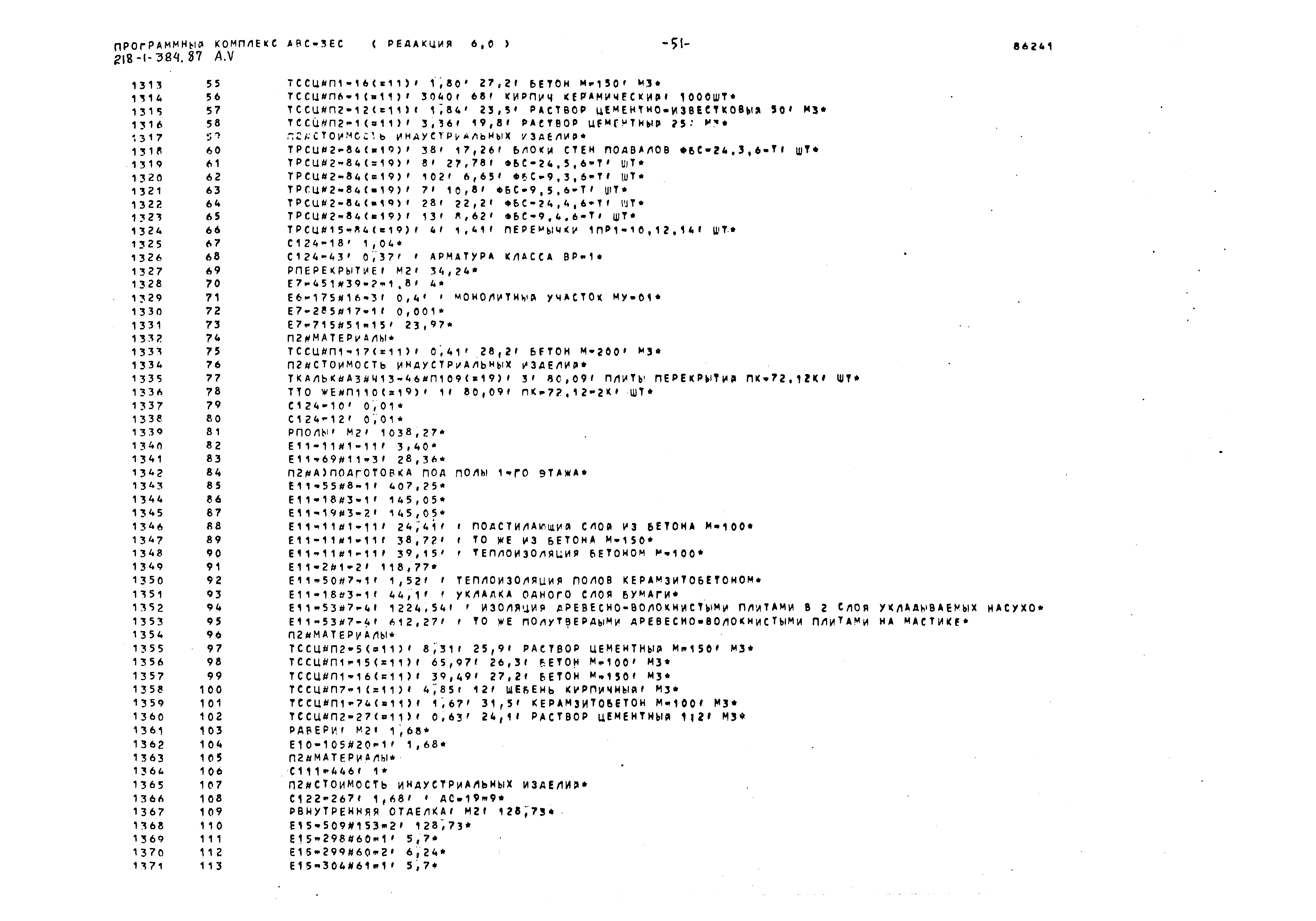 Типовой проект 218-1-384.87