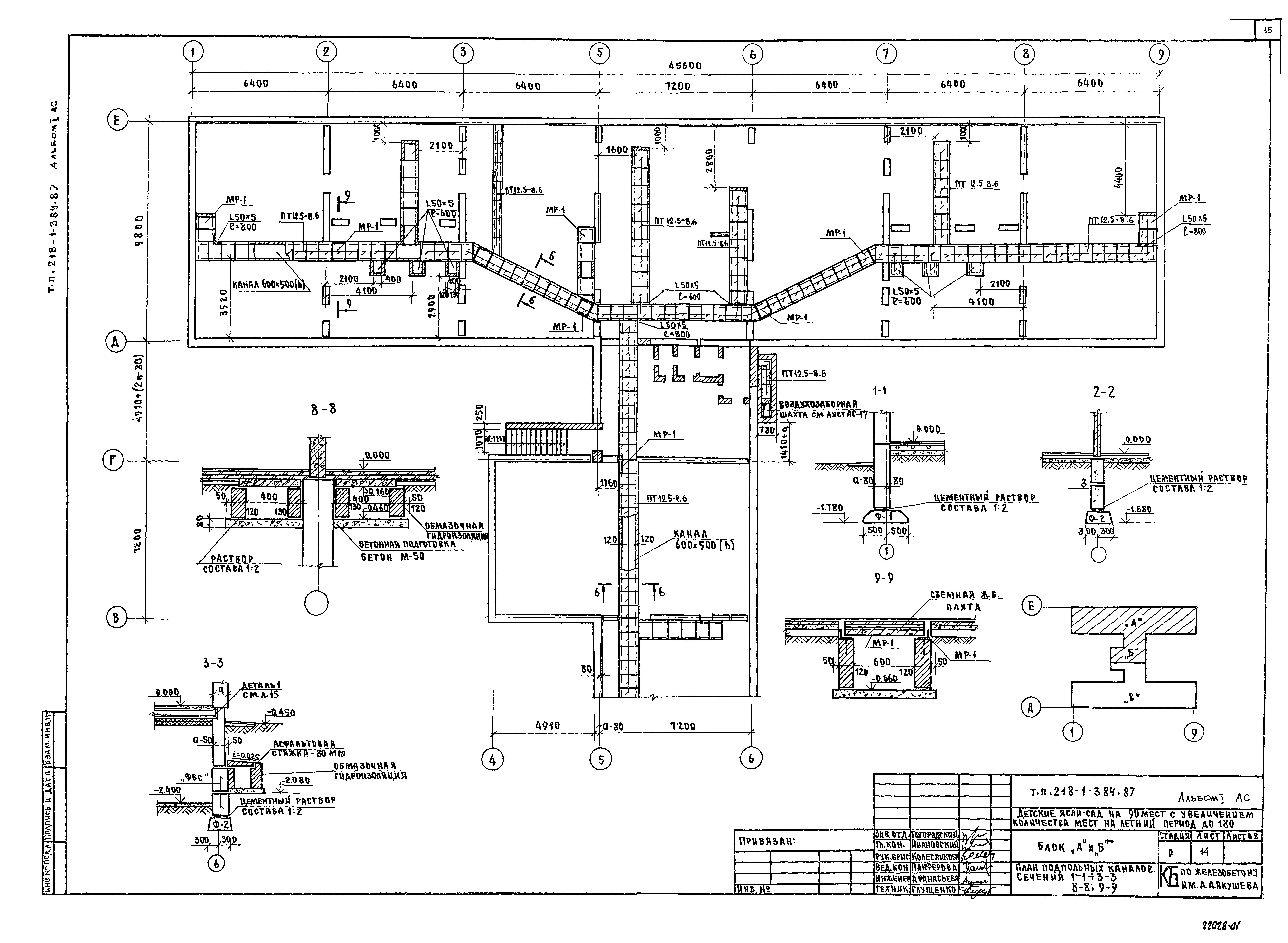 Типовой проект 218-1-384.87