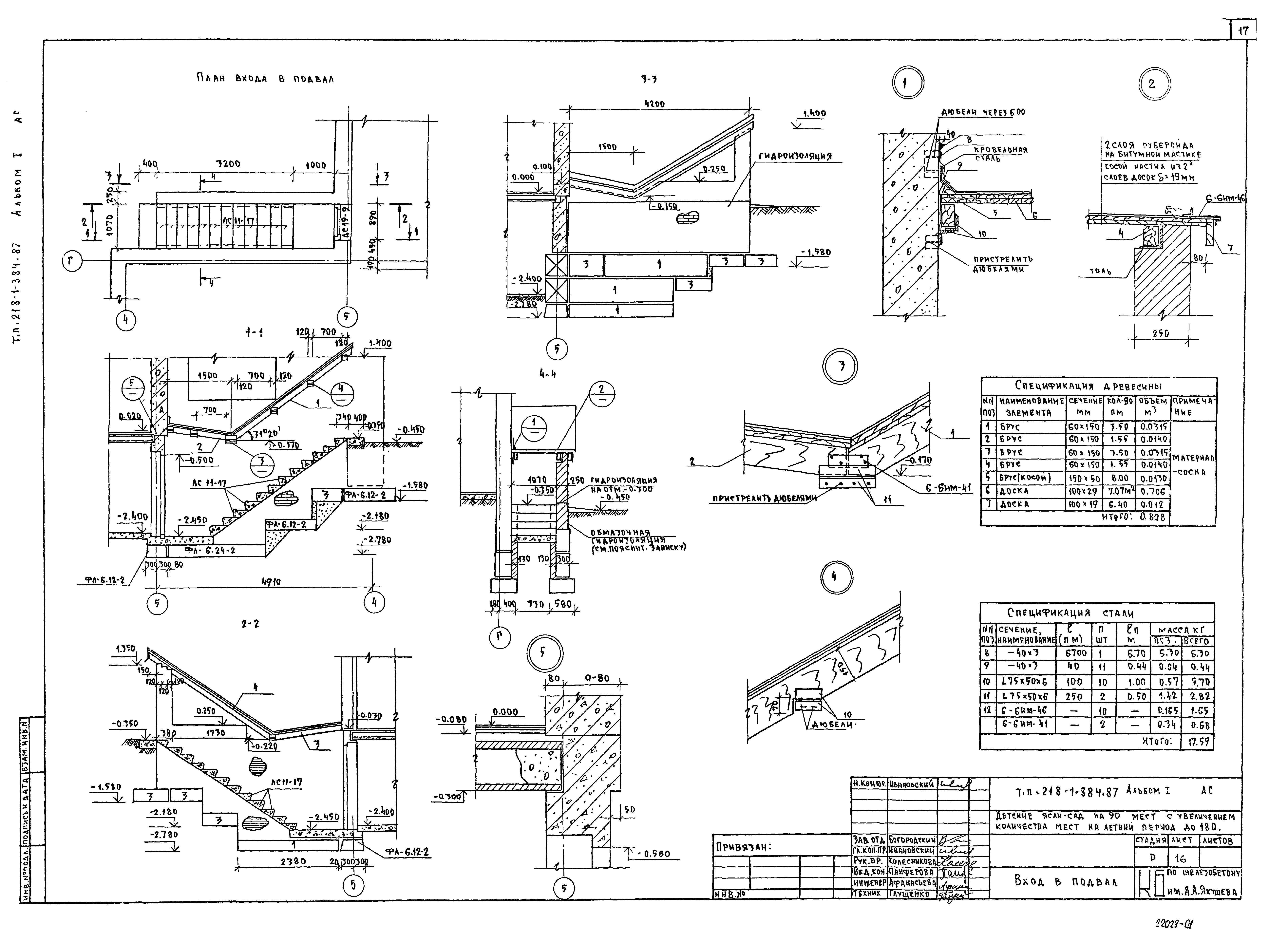 Типовой проект 218-1-384.87