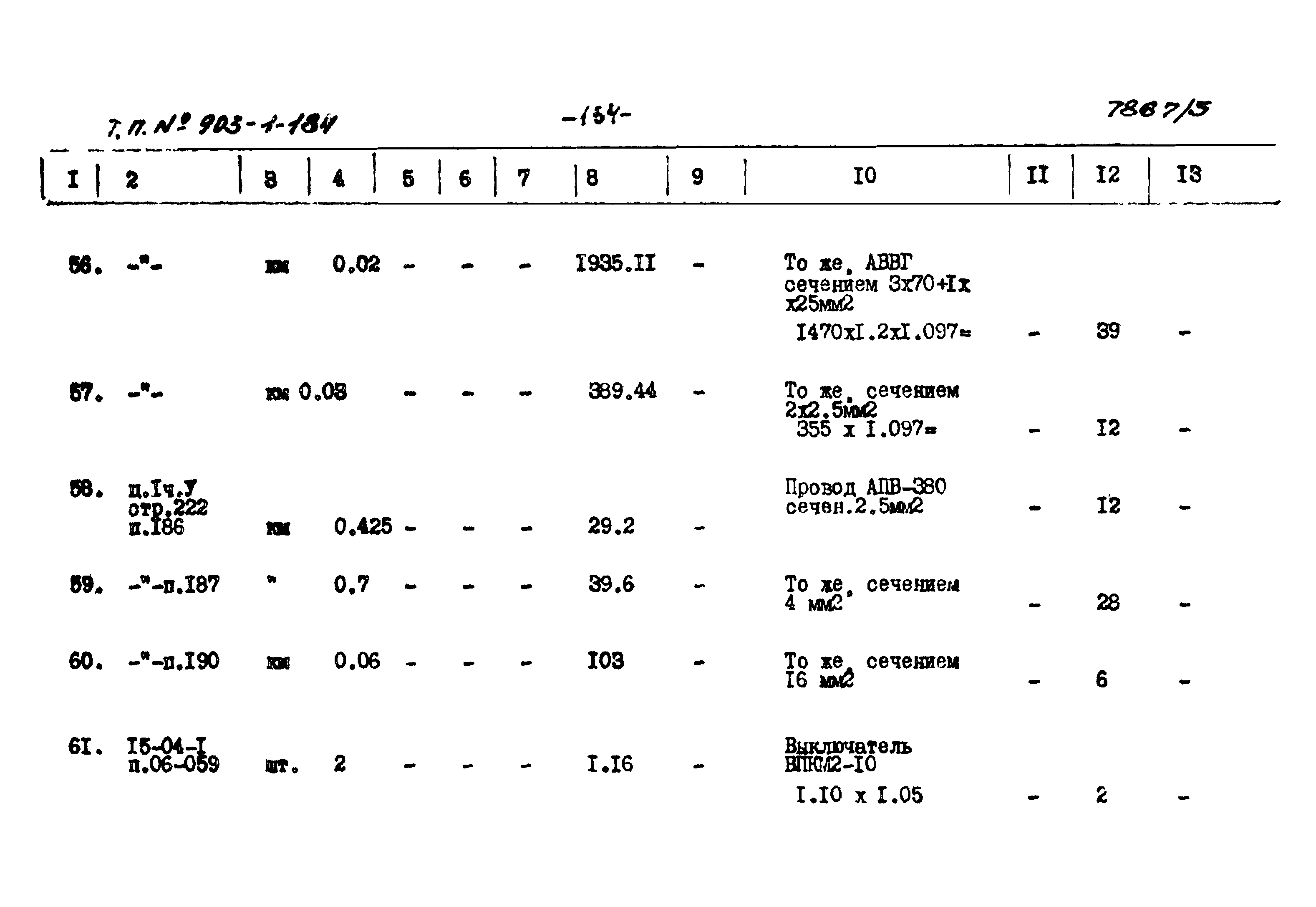 Типовой проект 903-1-184
