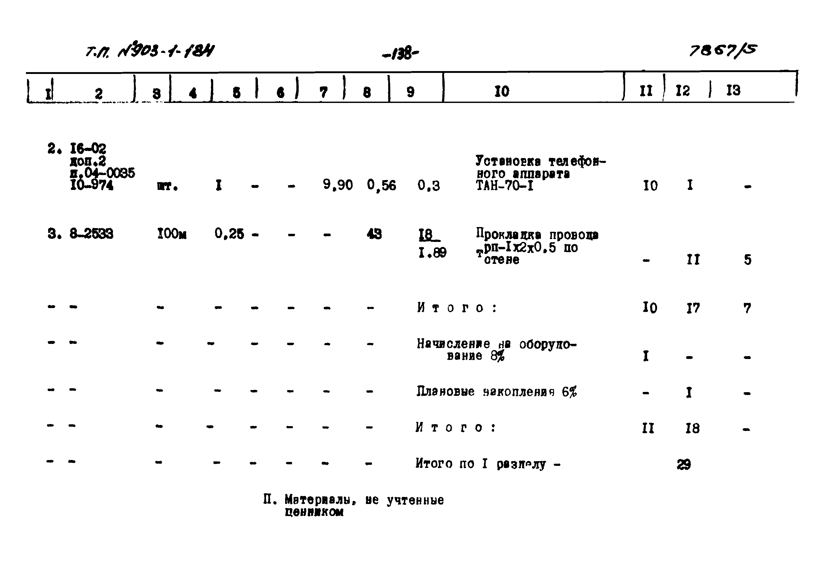 Типовой проект 903-1-184
