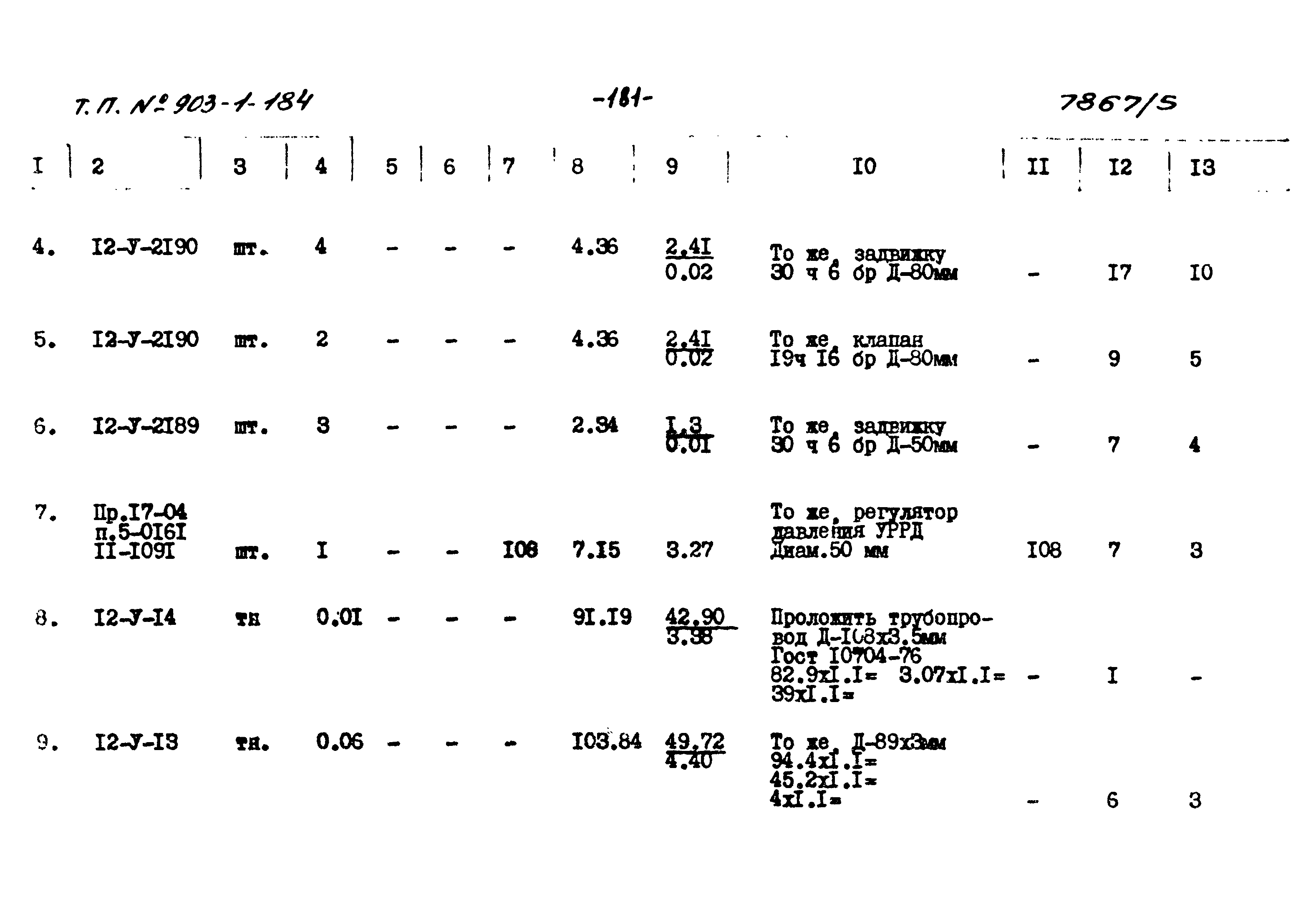 Типовой проект 903-1-184