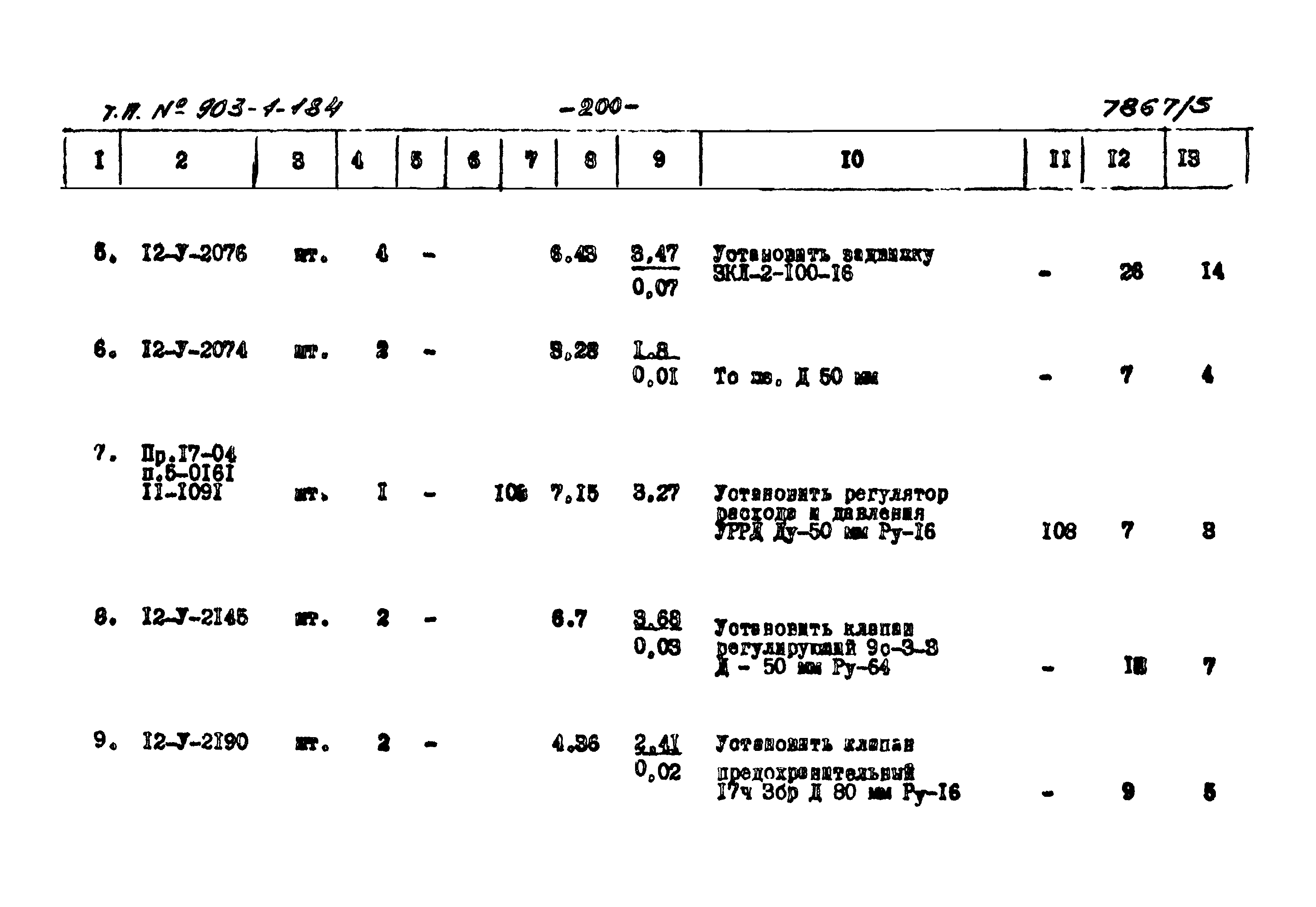 Типовой проект 903-1-184