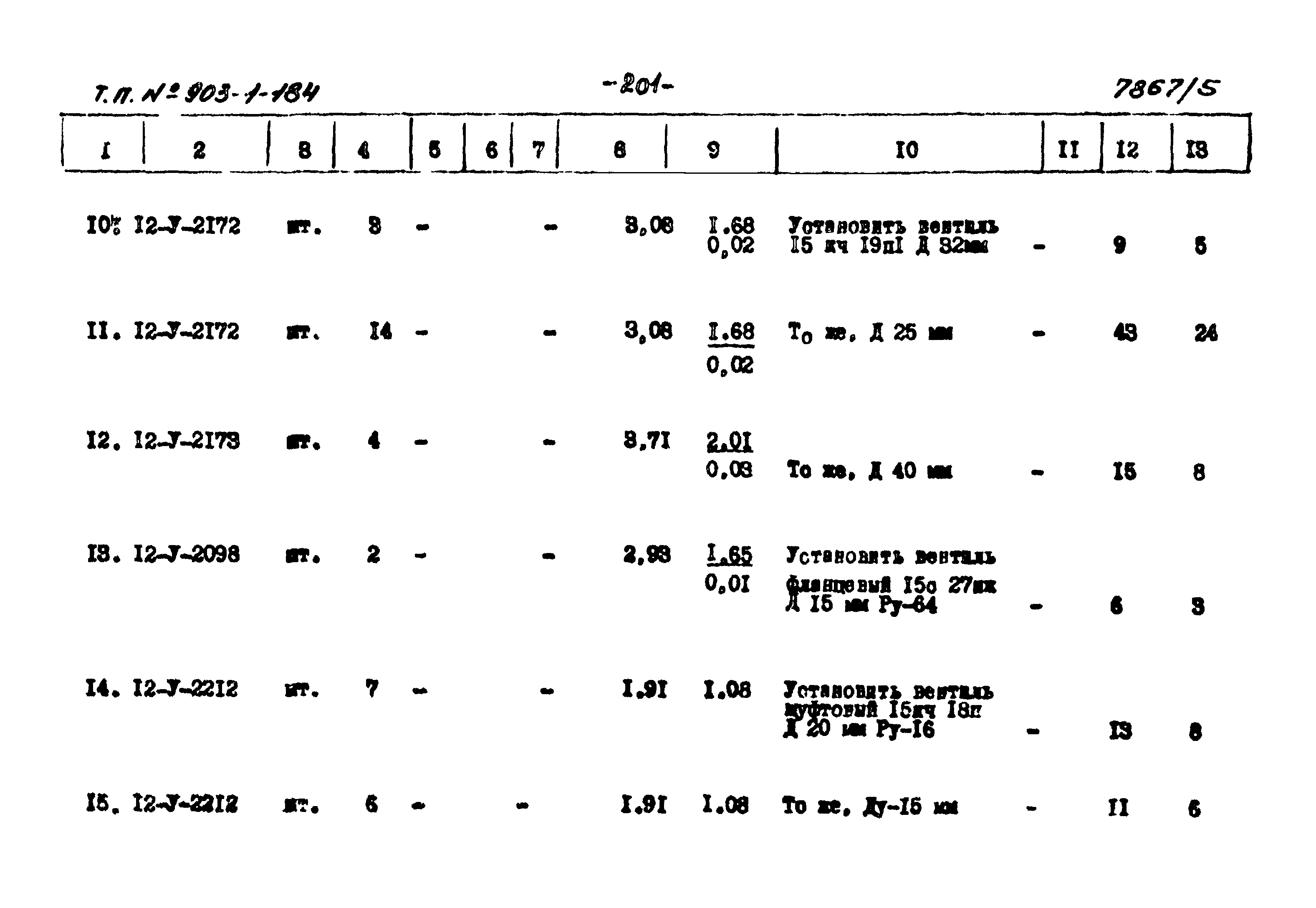 Типовой проект 903-1-184
