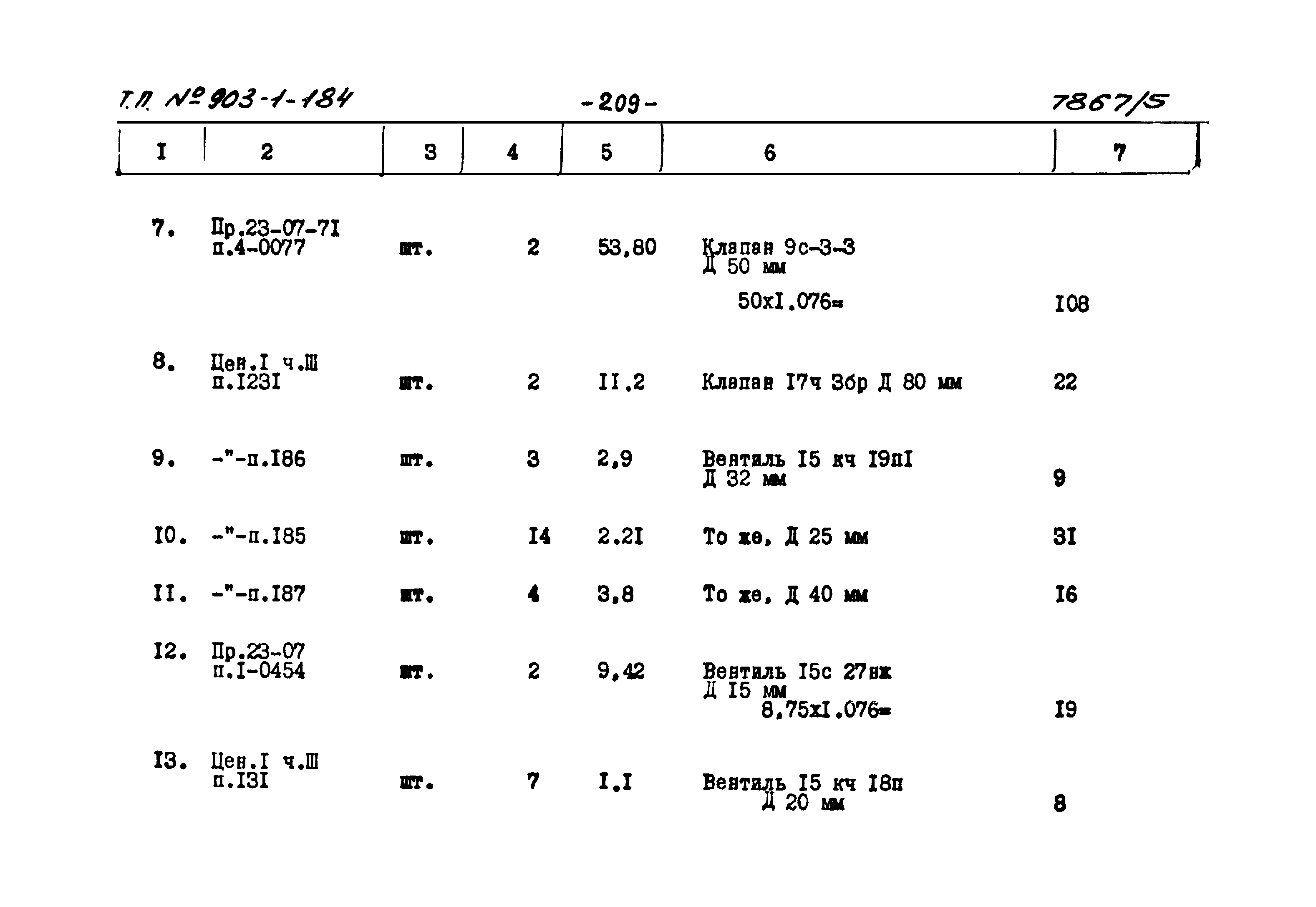 Типовой проект 903-1-184