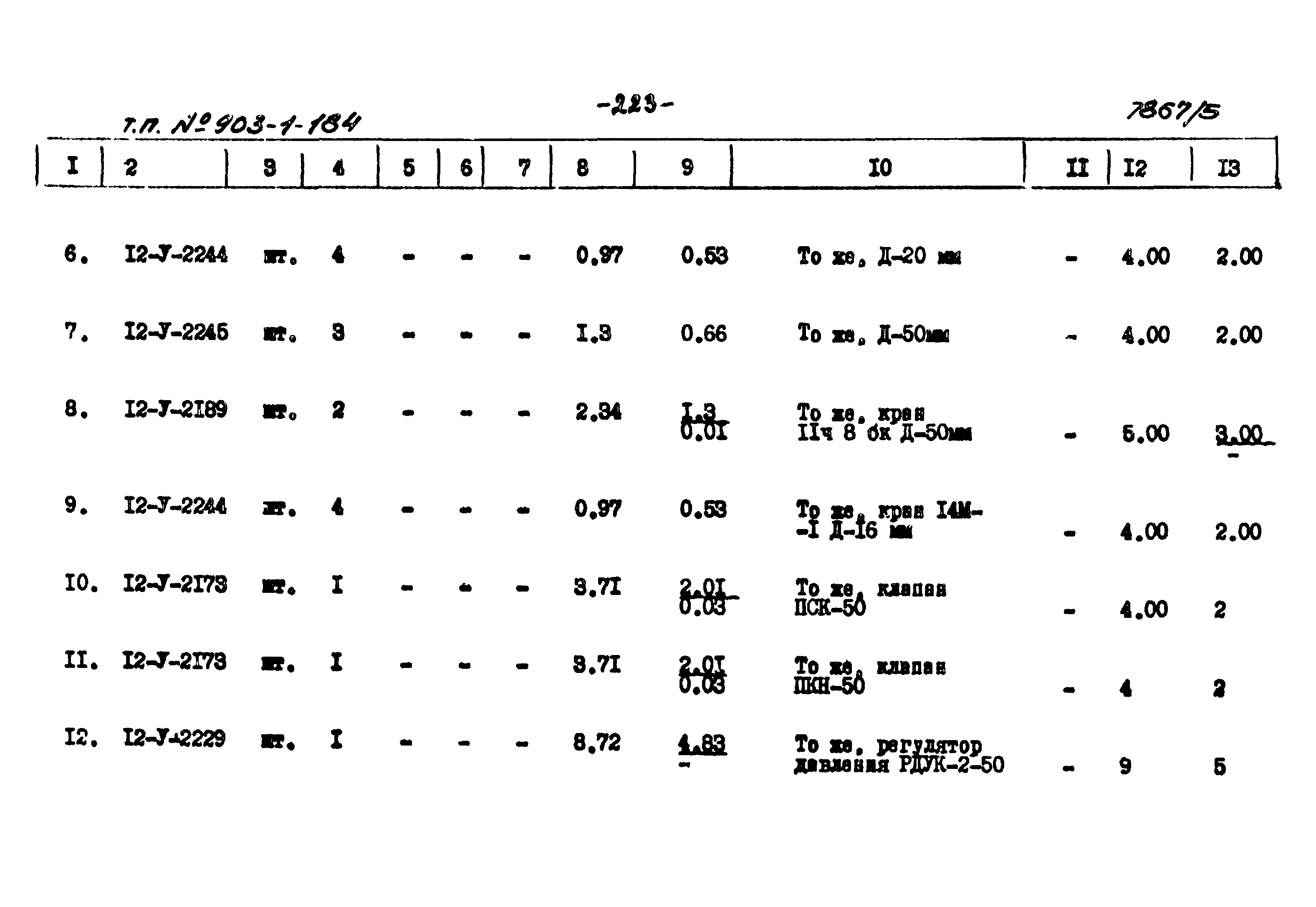 Типовой проект 903-1-184