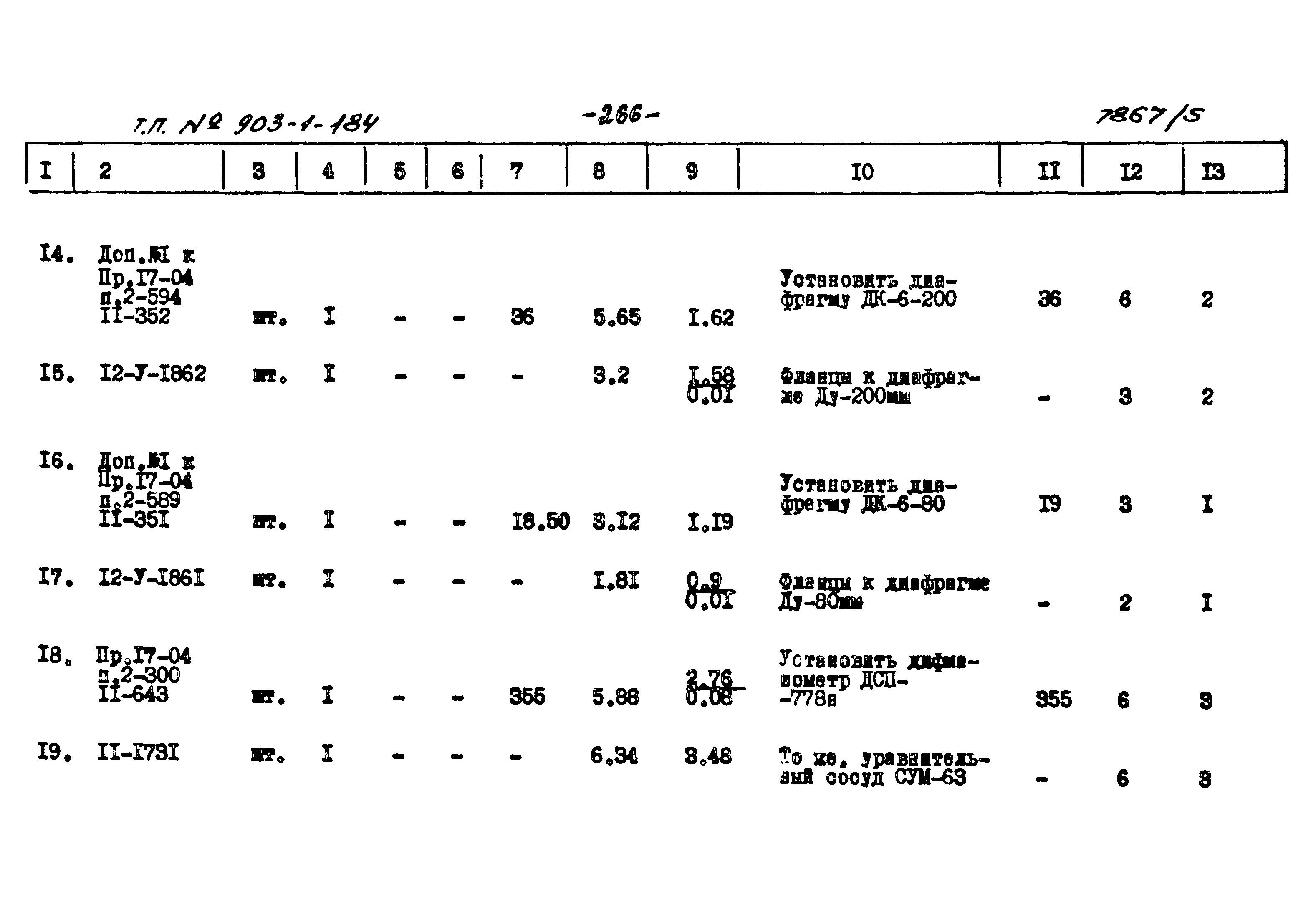 Типовой проект 903-1-184
