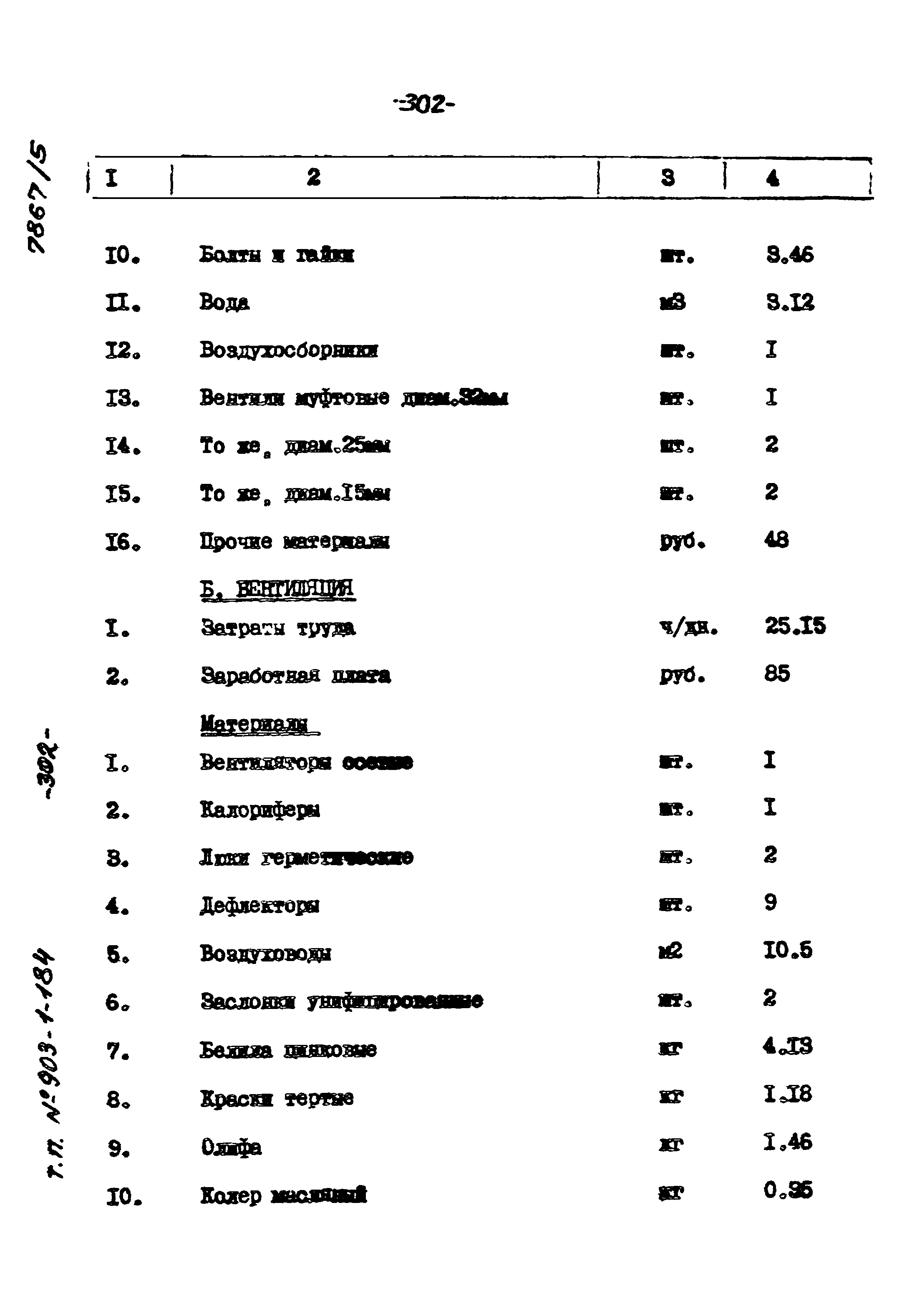 Типовой проект 903-1-184