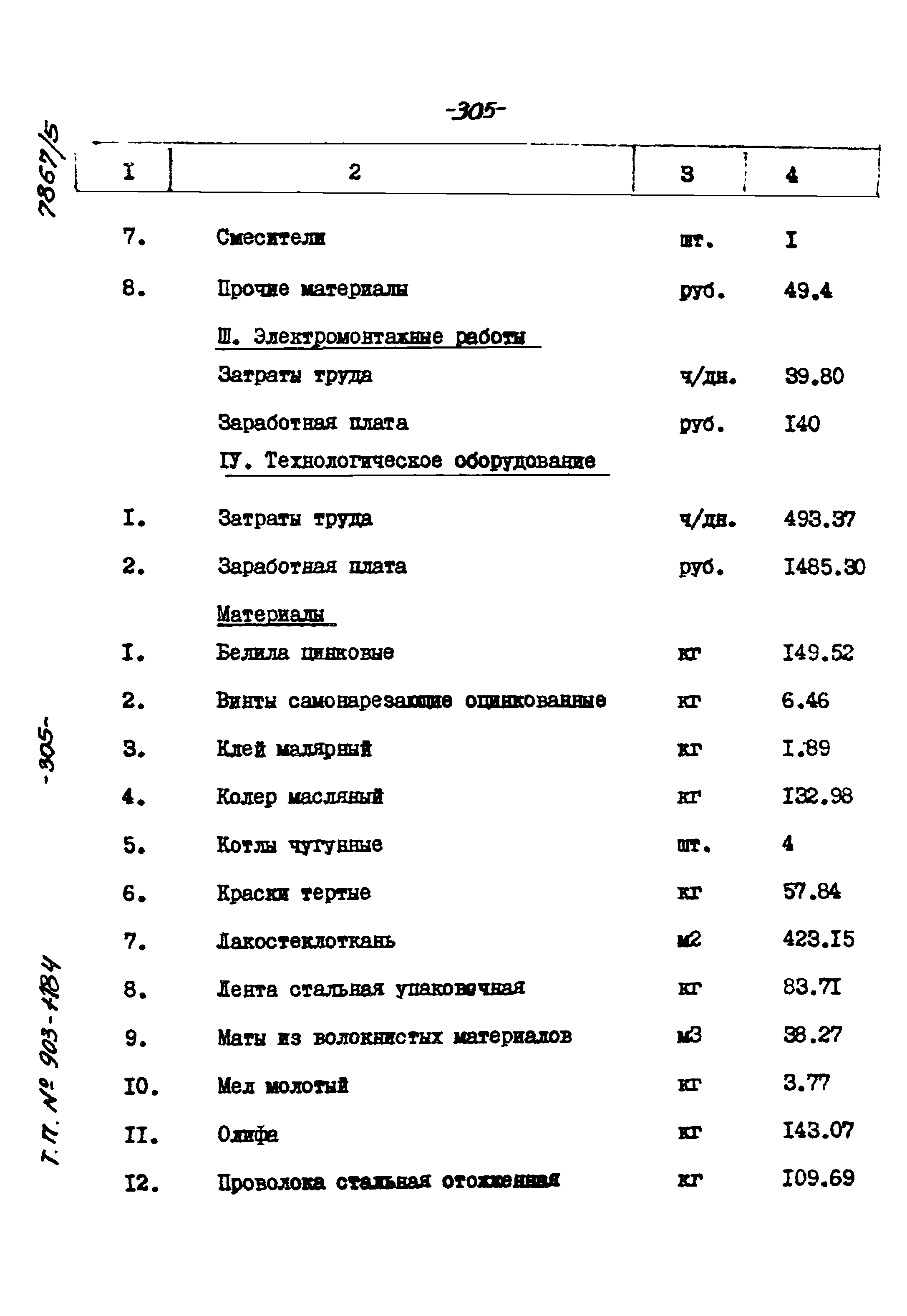 Типовой проект 903-1-184