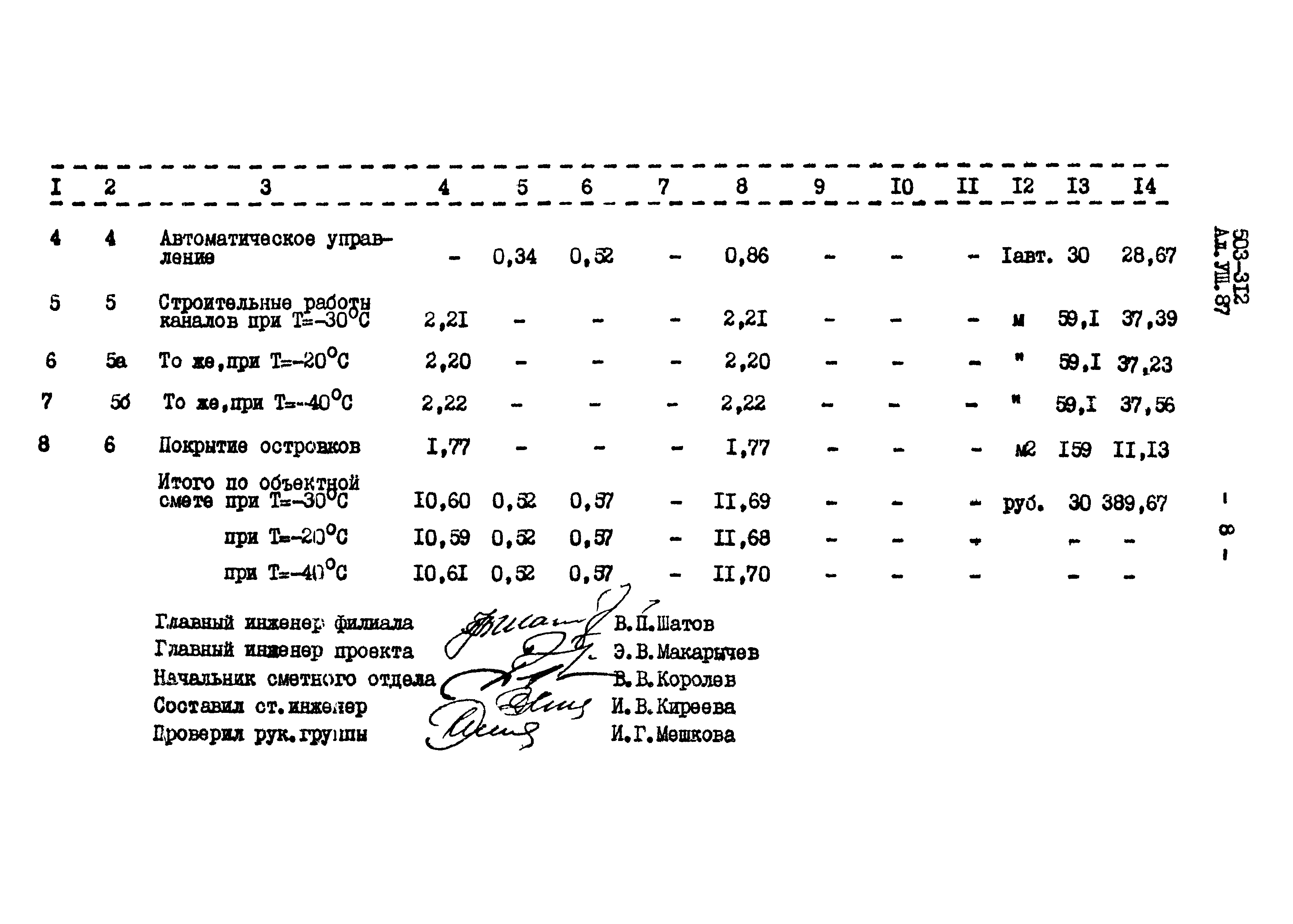 Типовой проект 503-312