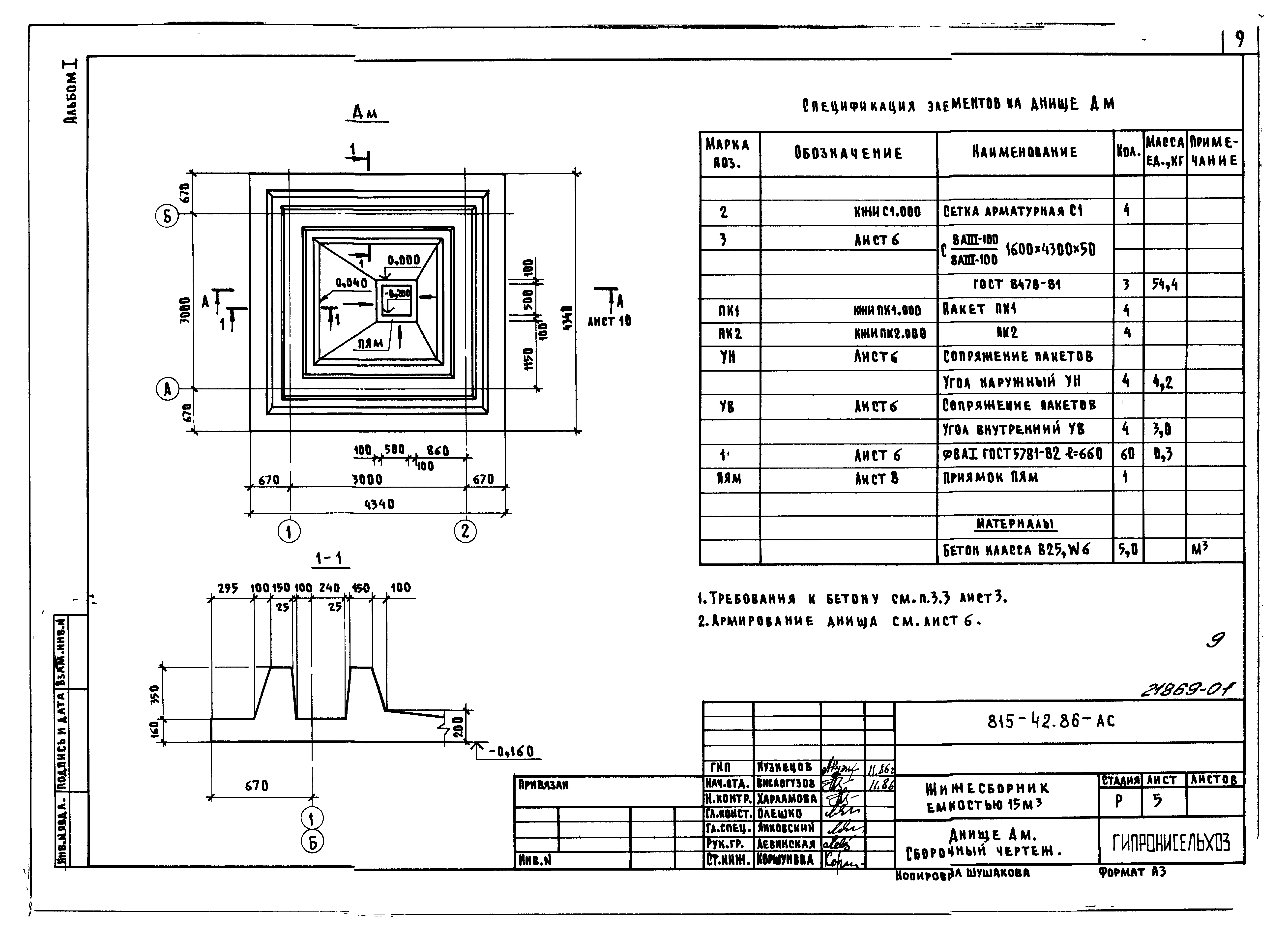 Типовой проект 815-42.86