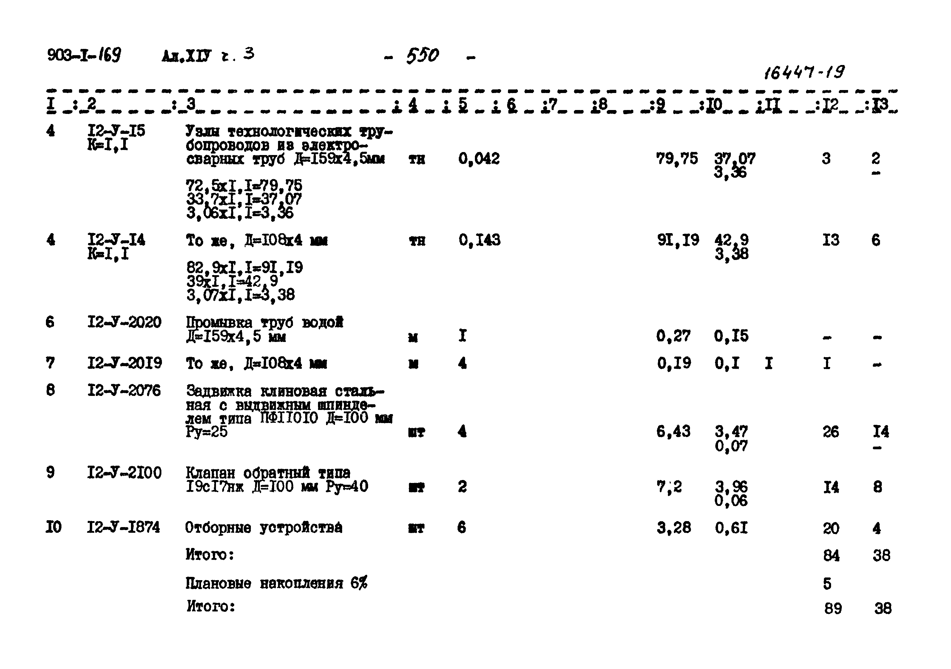 Типовой проект 903-1-169