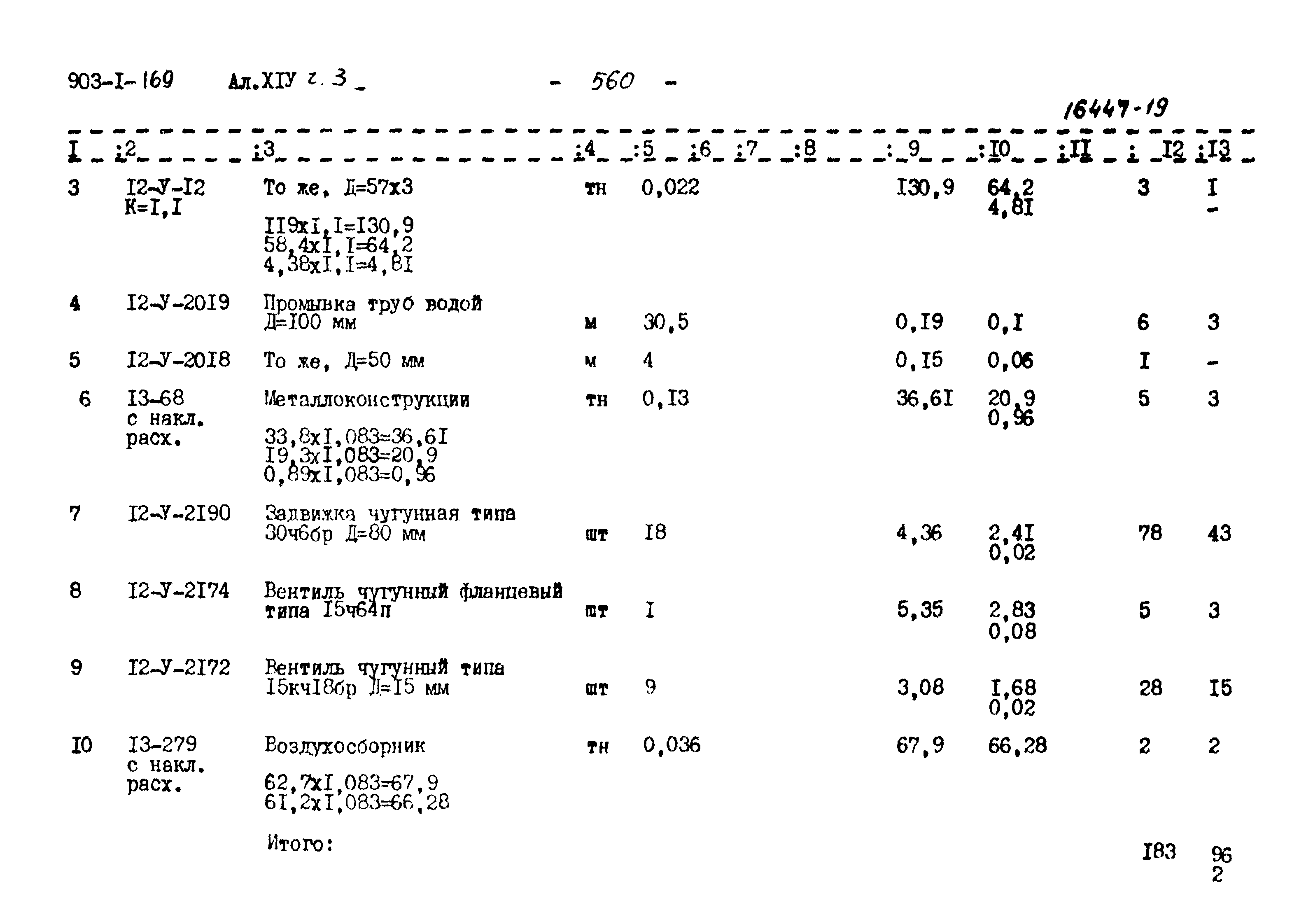 Типовой проект 903-1-169