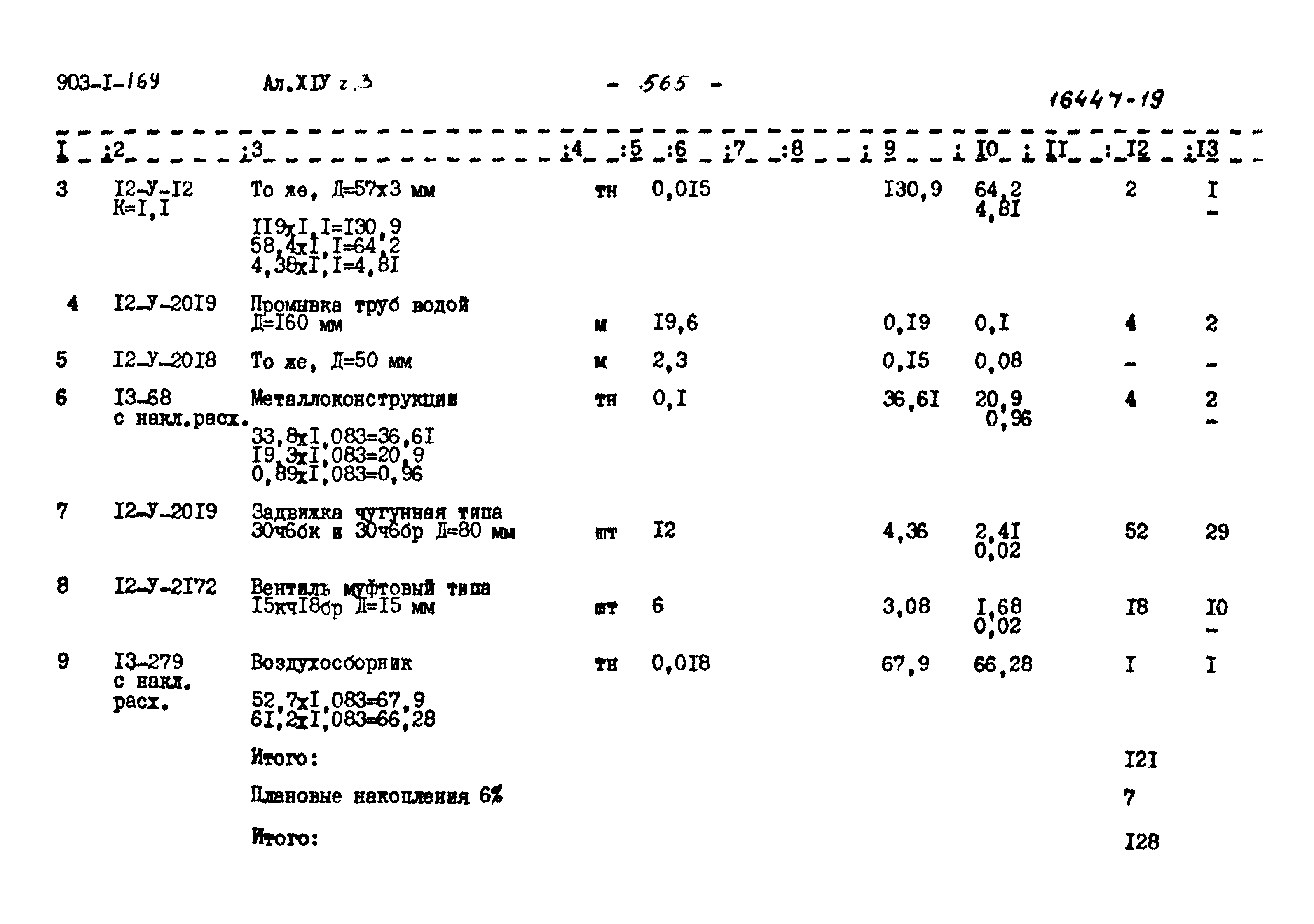 Типовой проект 903-1-169