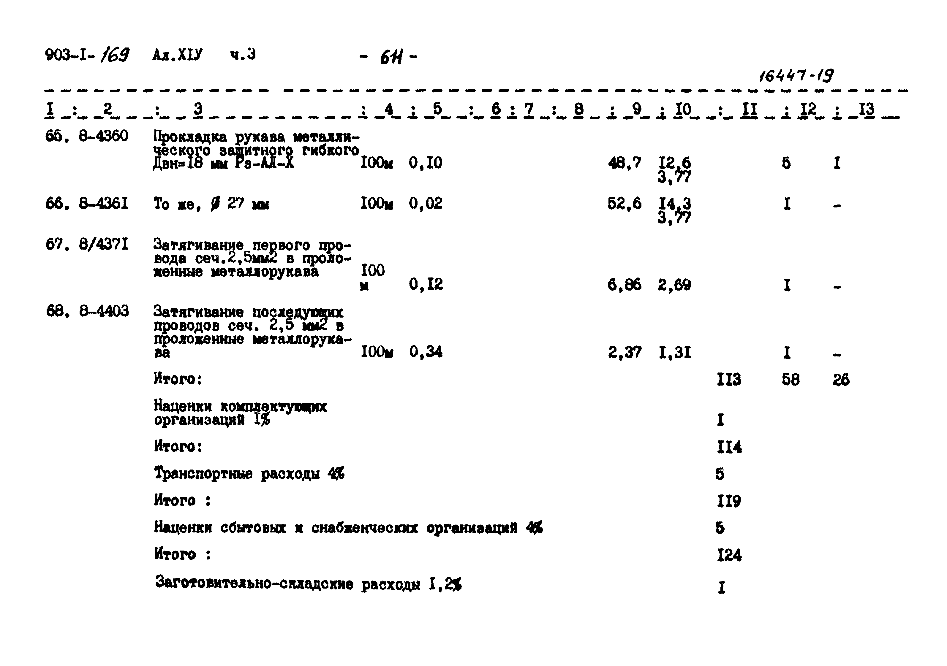 Типовой проект 903-1-169