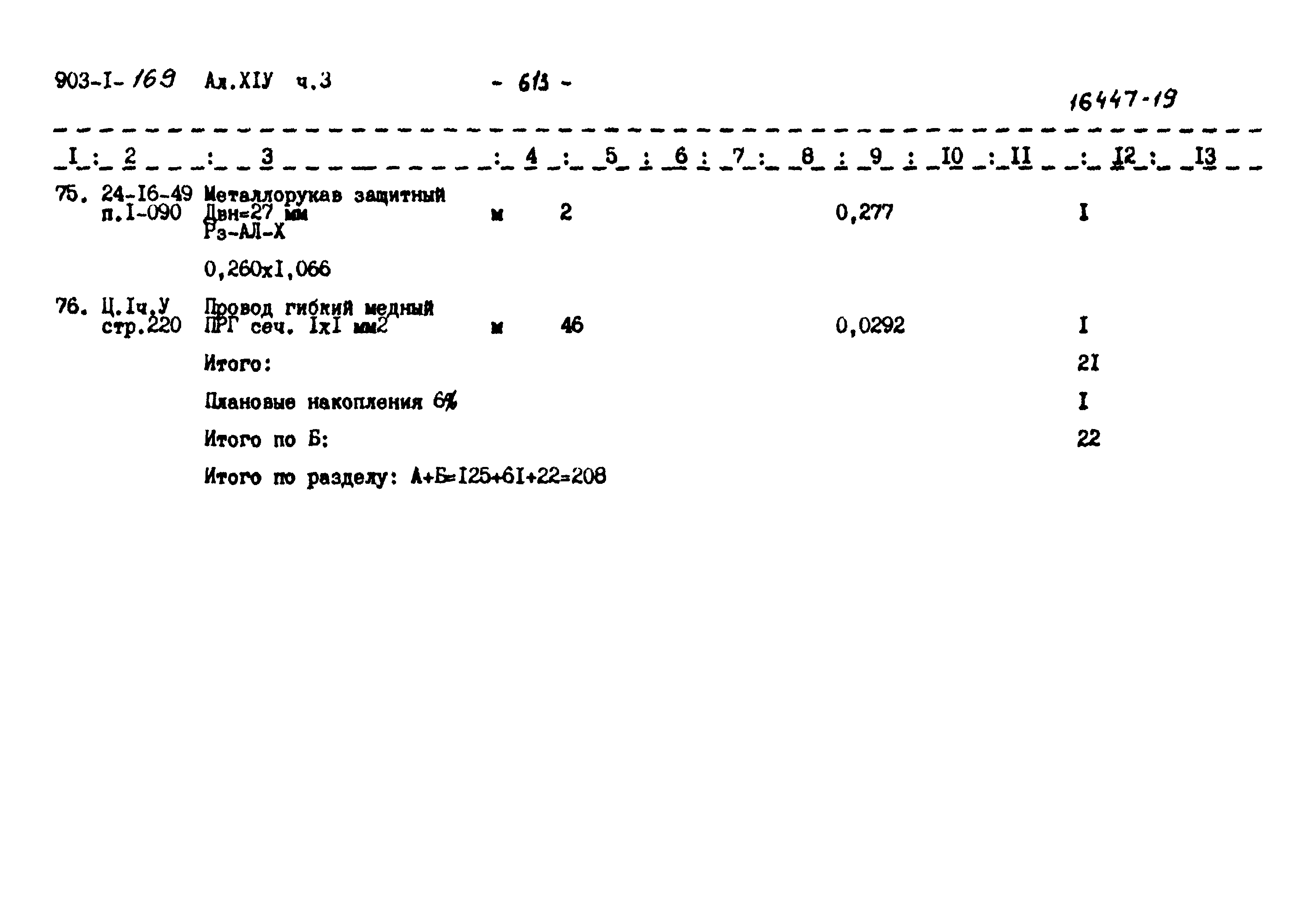Типовой проект 903-1-169