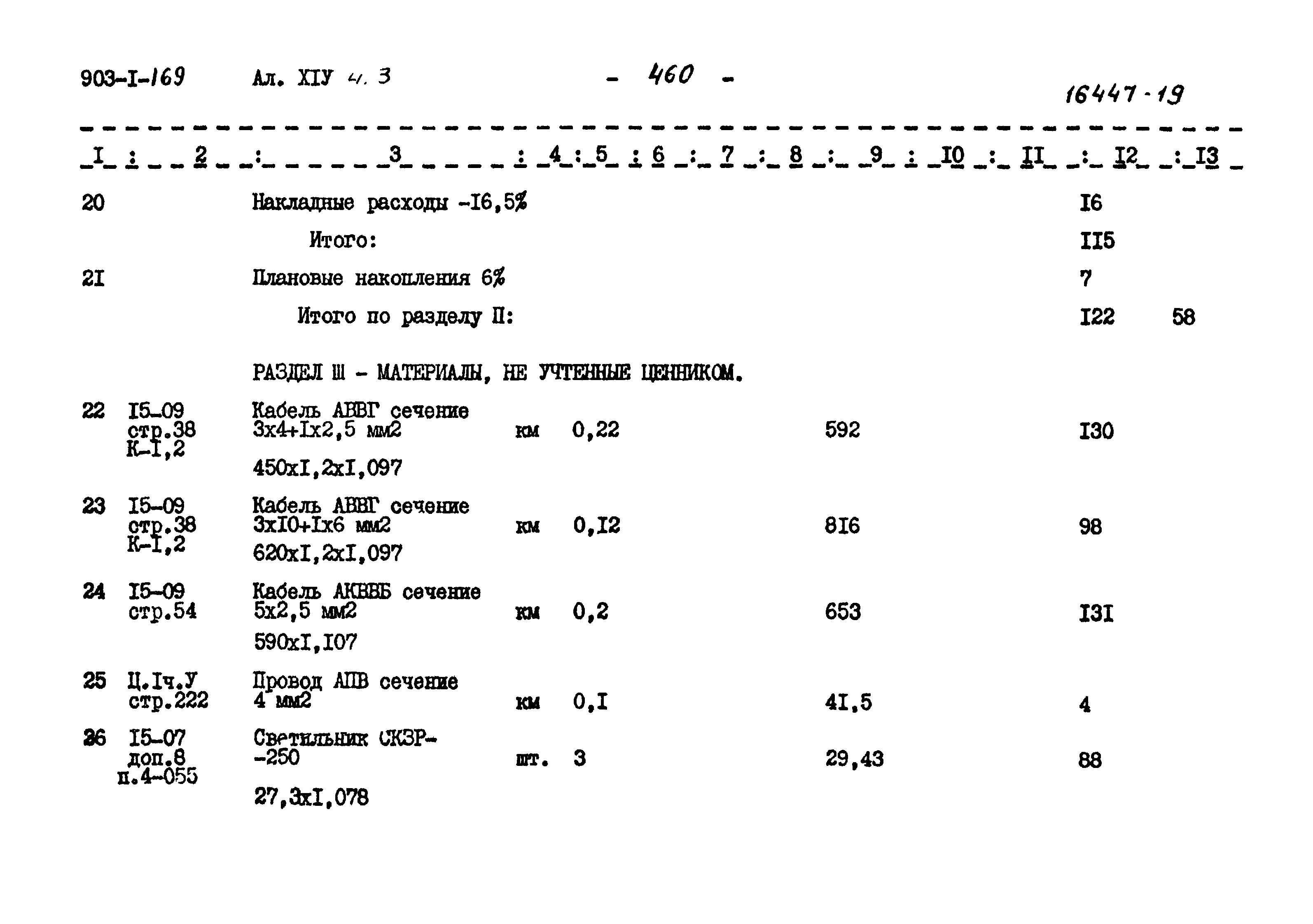 Типовой проект 903-1-169