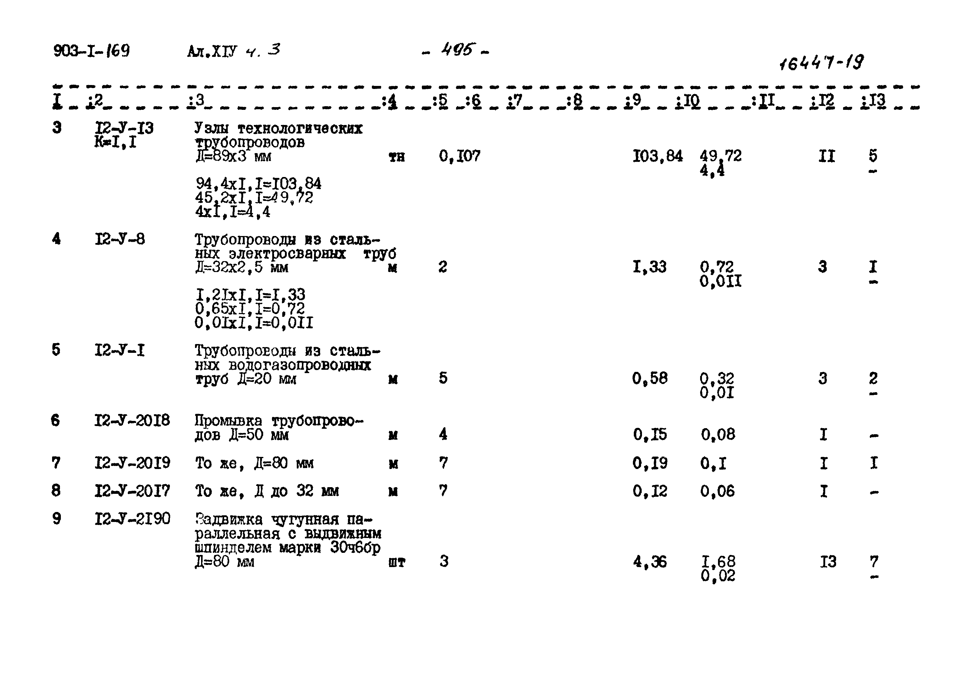 Типовой проект 903-1-169