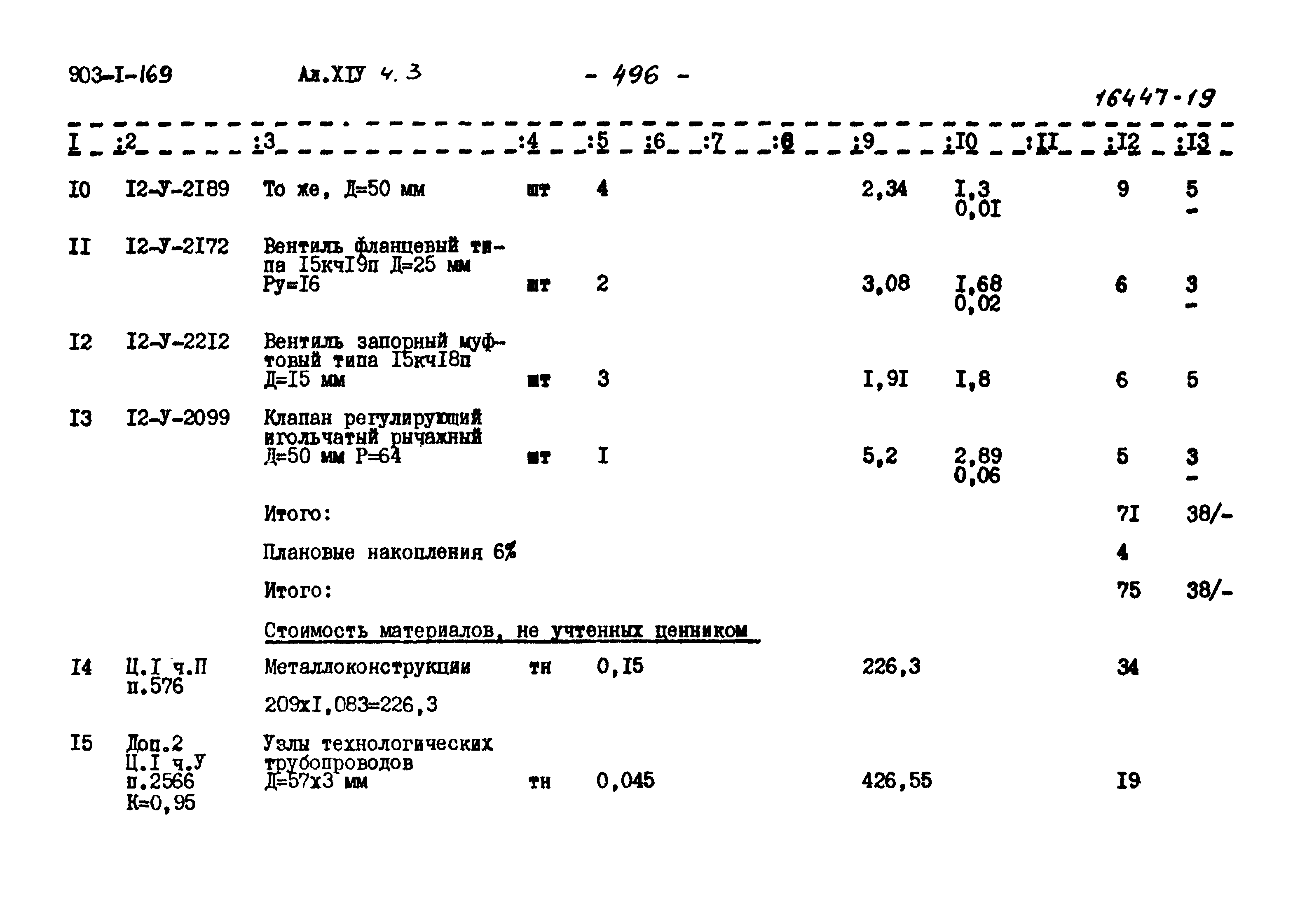 Типовой проект 903-1-169