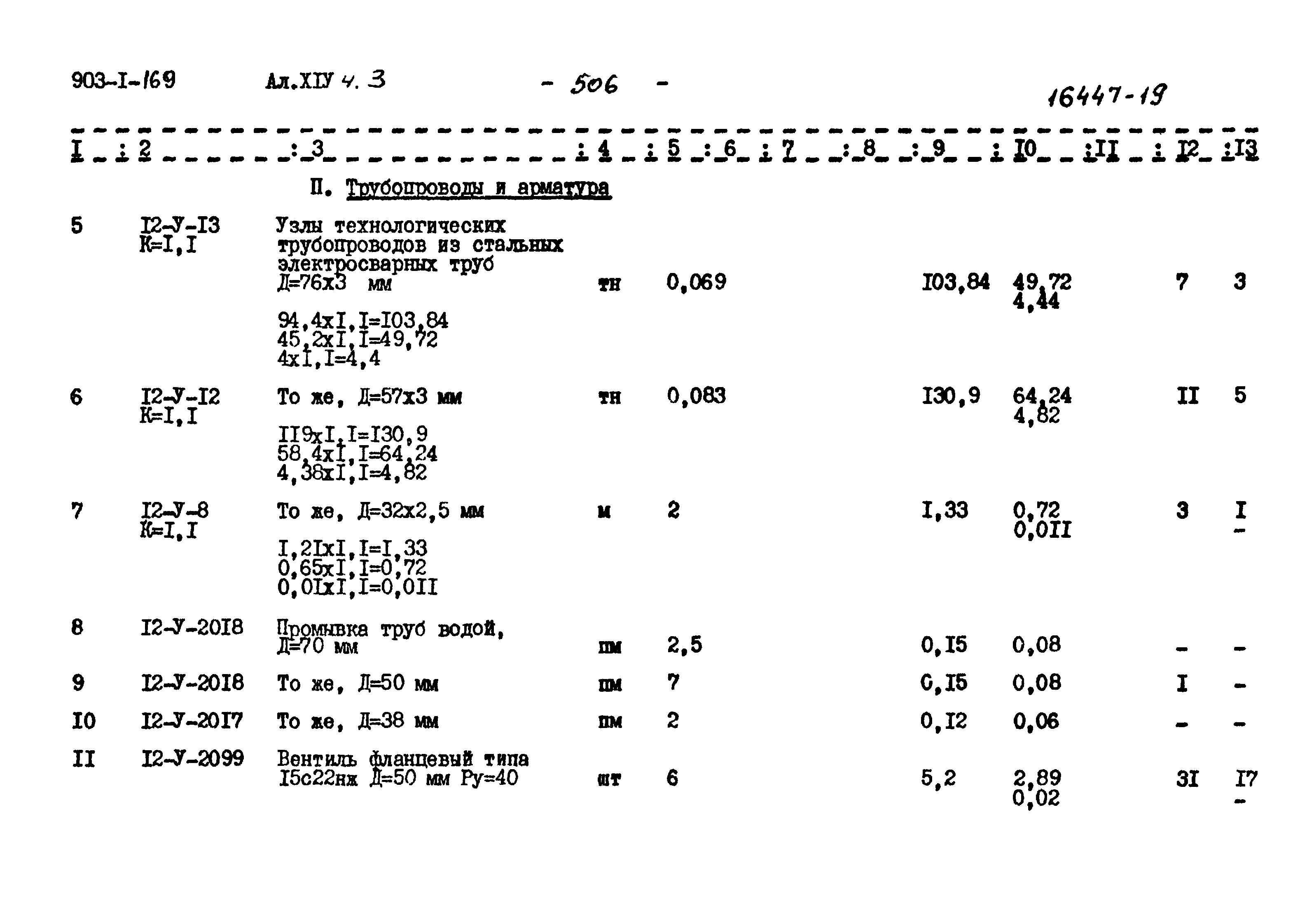 Типовой проект 903-1-169