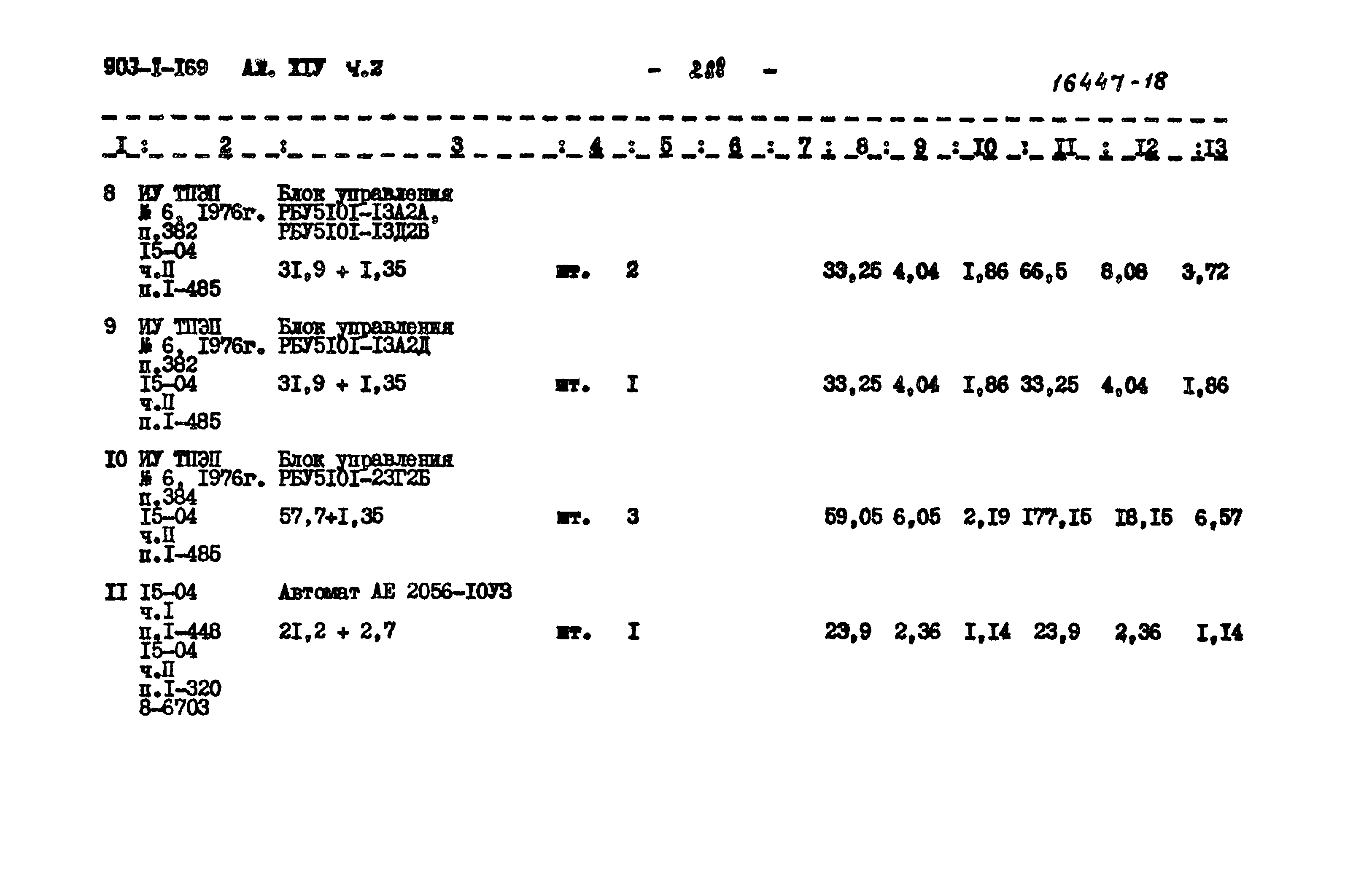 Типовой проект 903-1-169