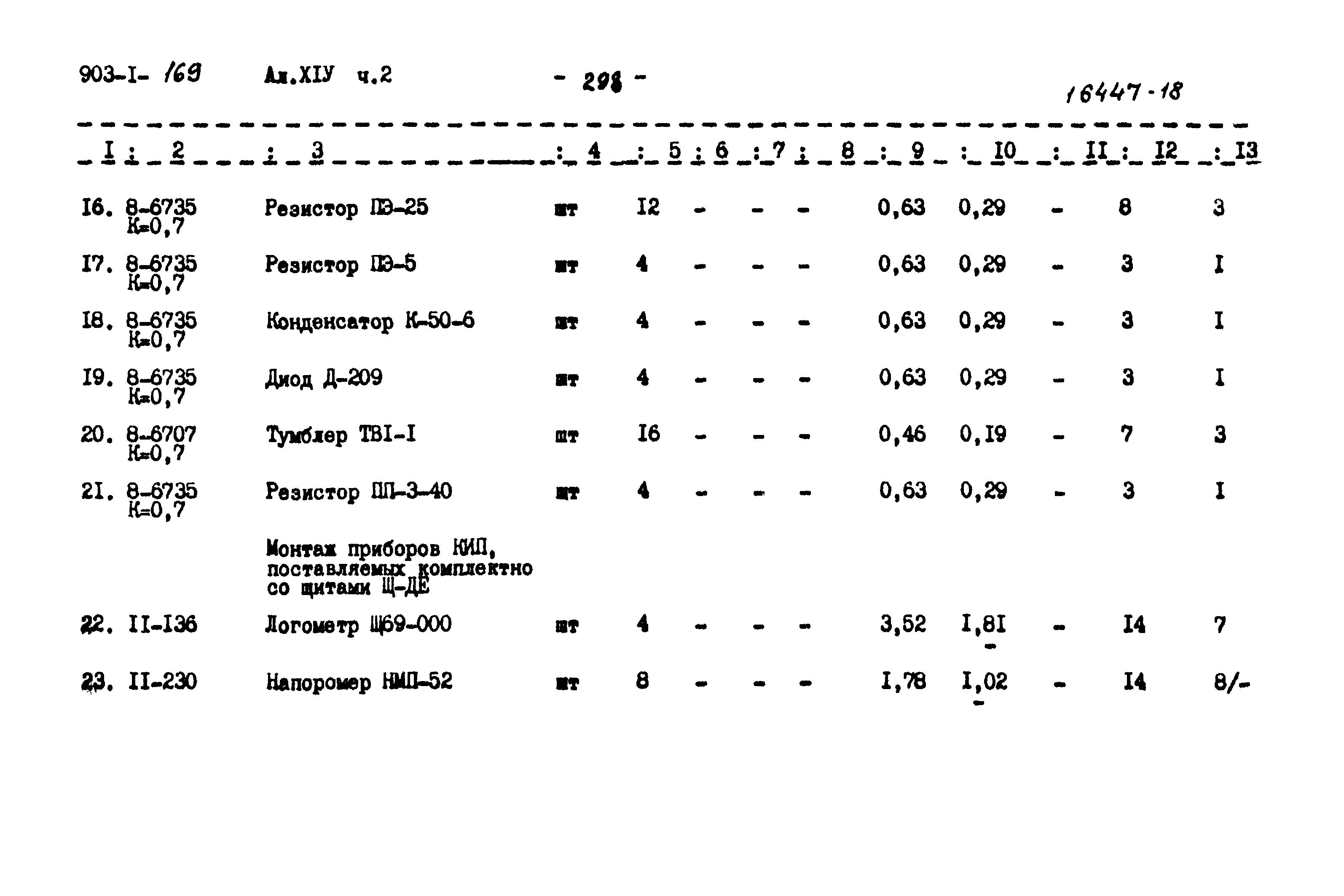 Типовой проект 903-1-169