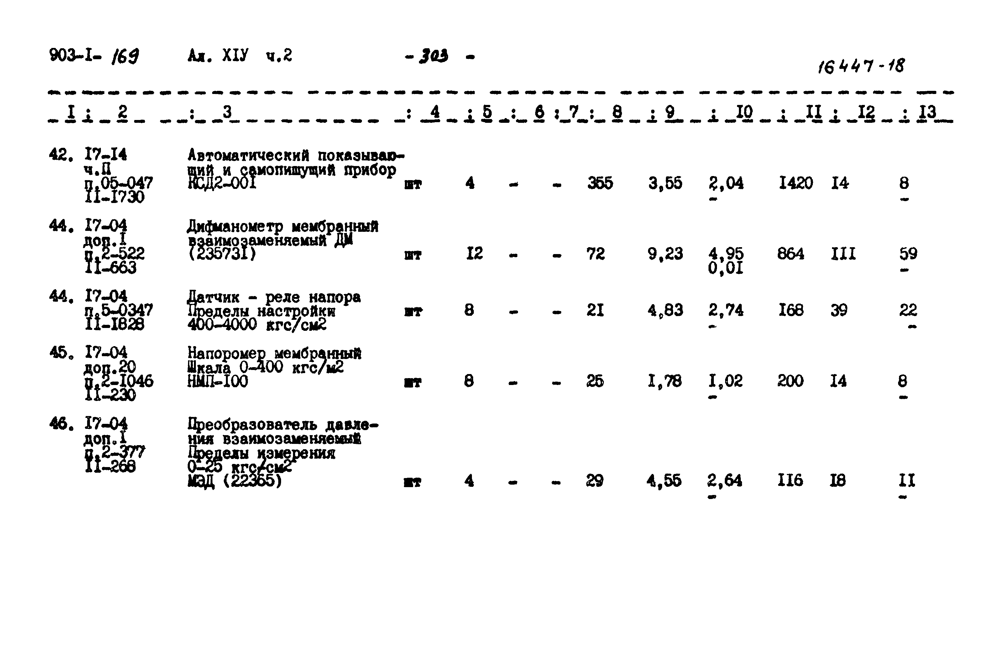 Типовой проект 903-1-169