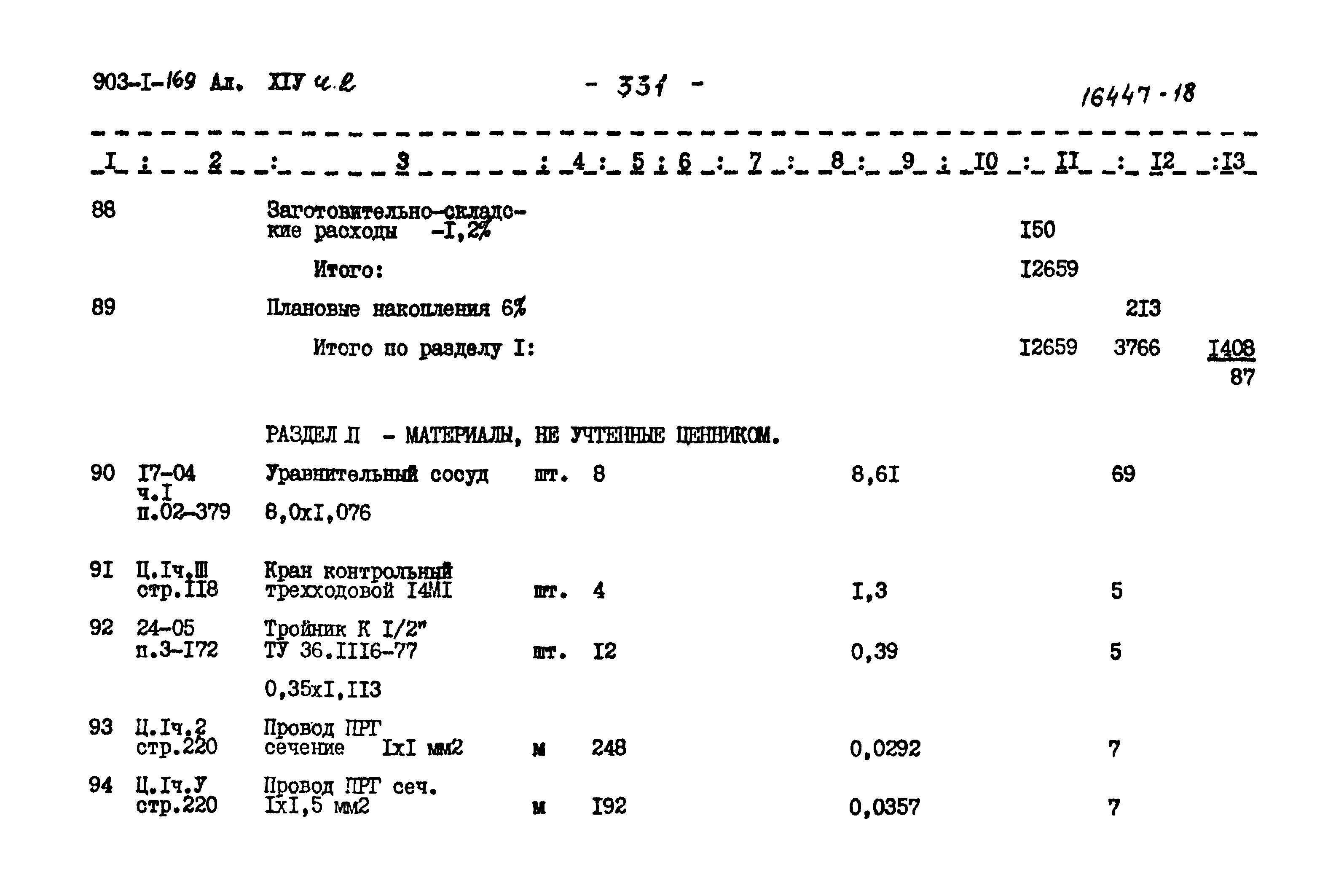 Типовой проект 903-1-169