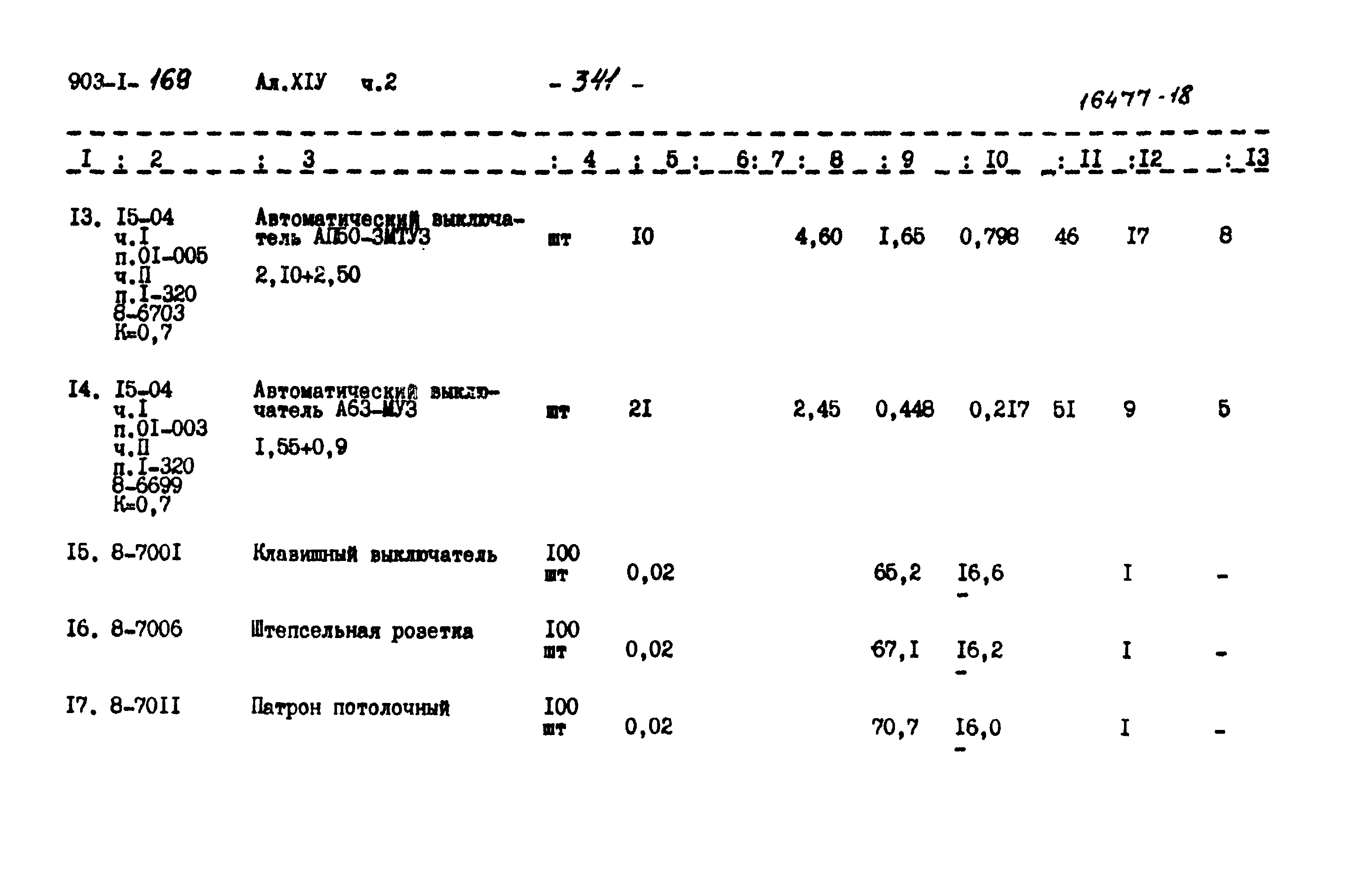 Типовой проект 903-1-169