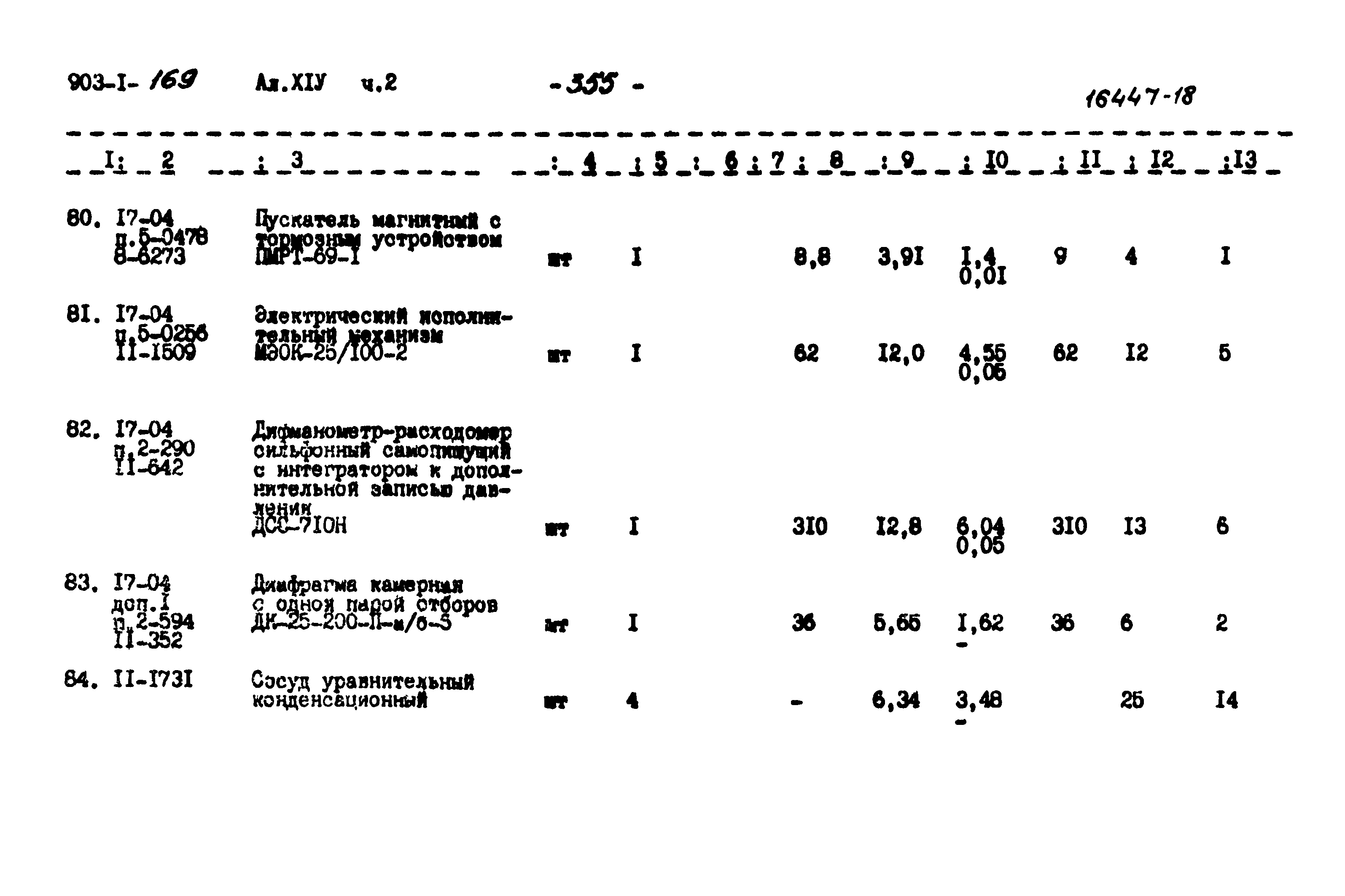 Типовой проект 903-1-169