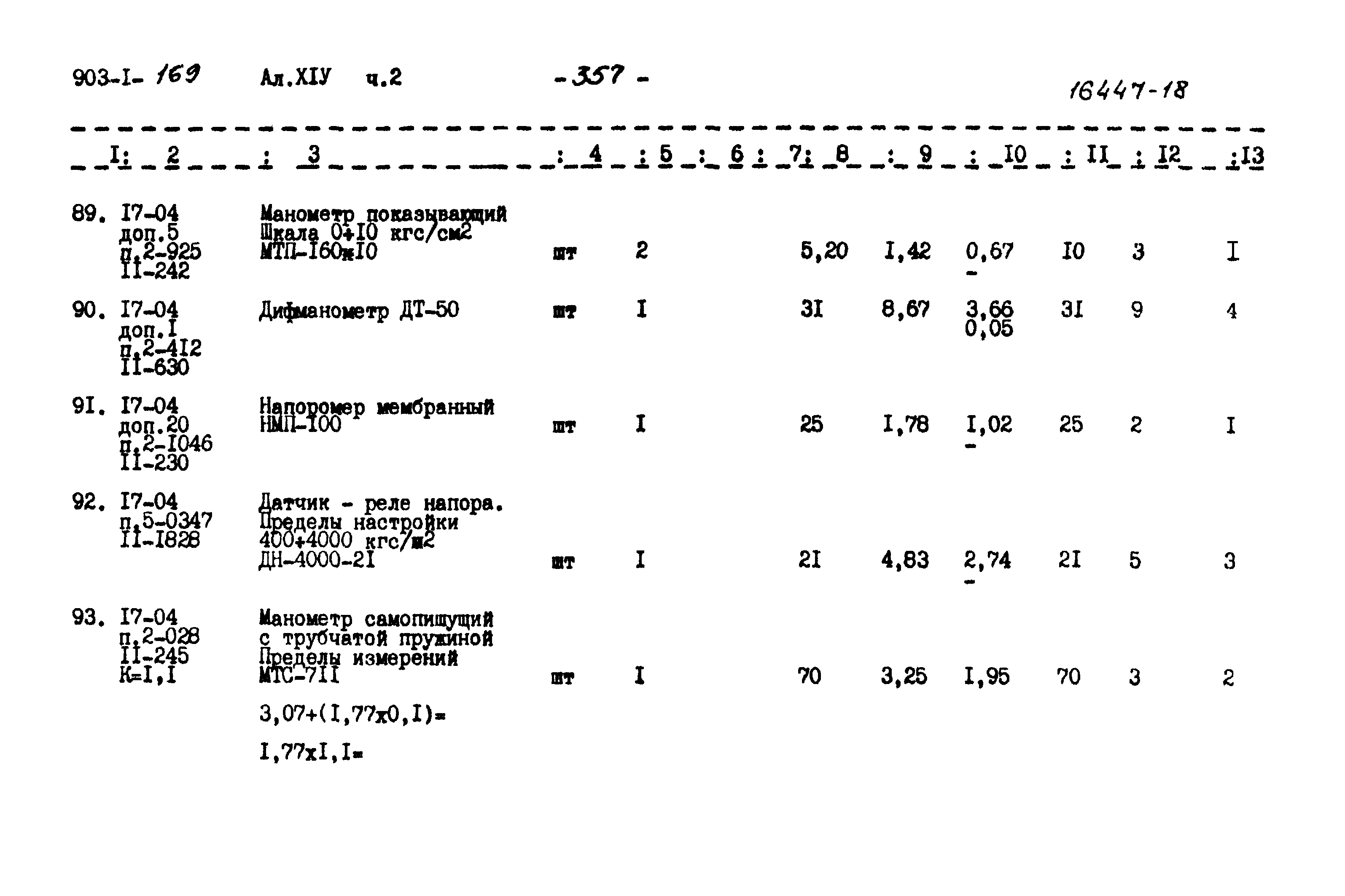 Типовой проект 903-1-169