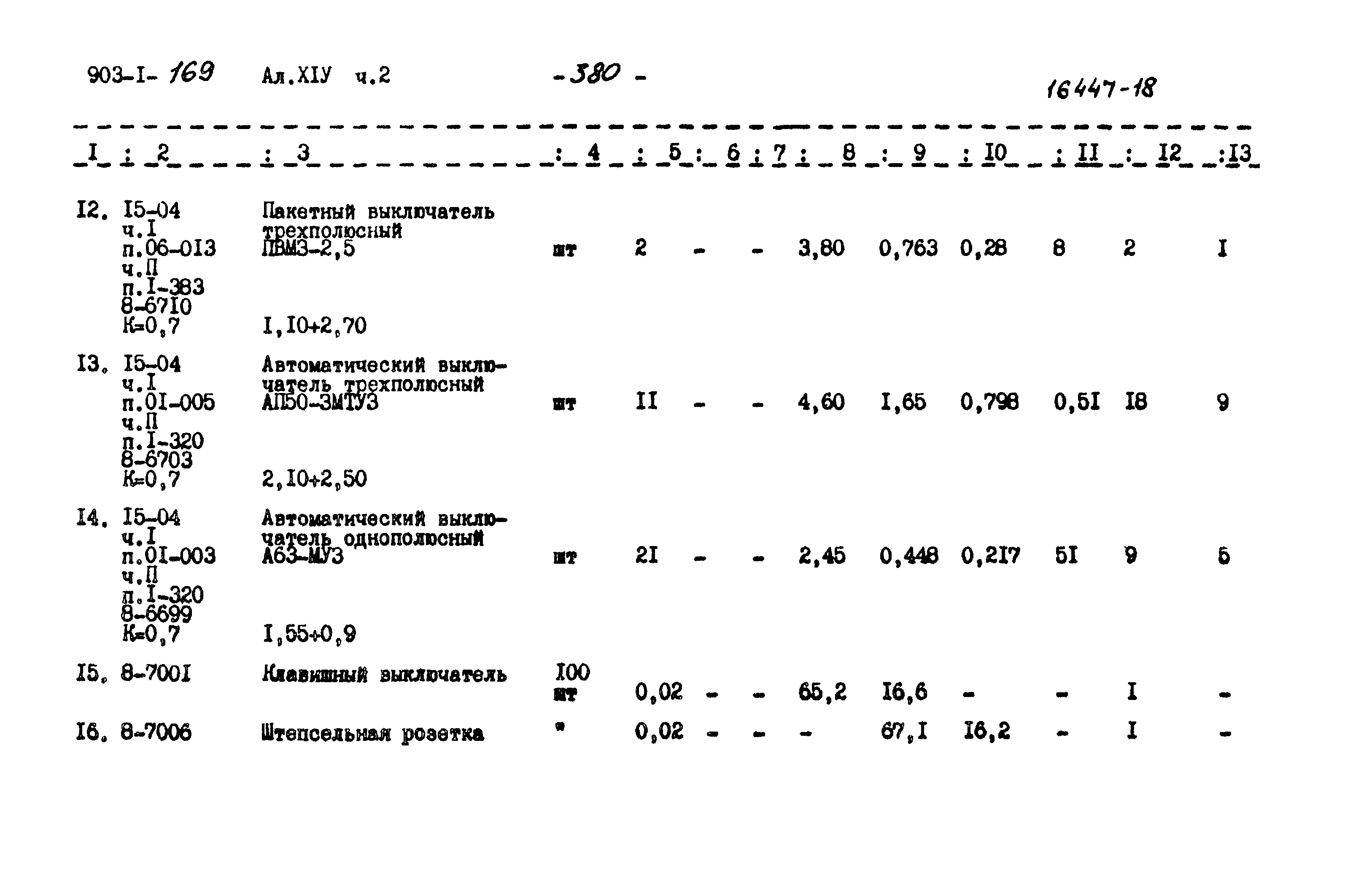Типовой проект 903-1-169