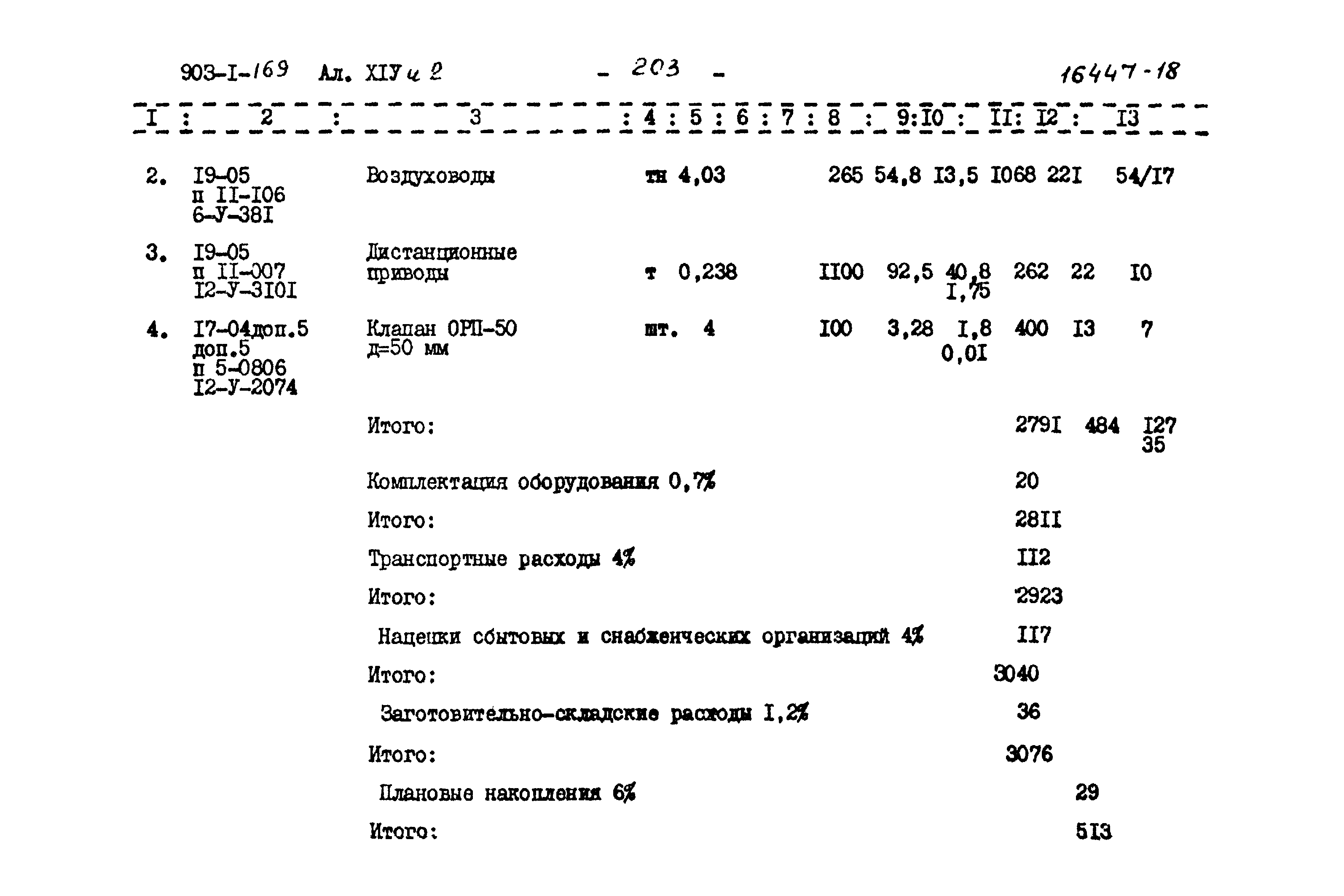 Типовой проект 903-1-169