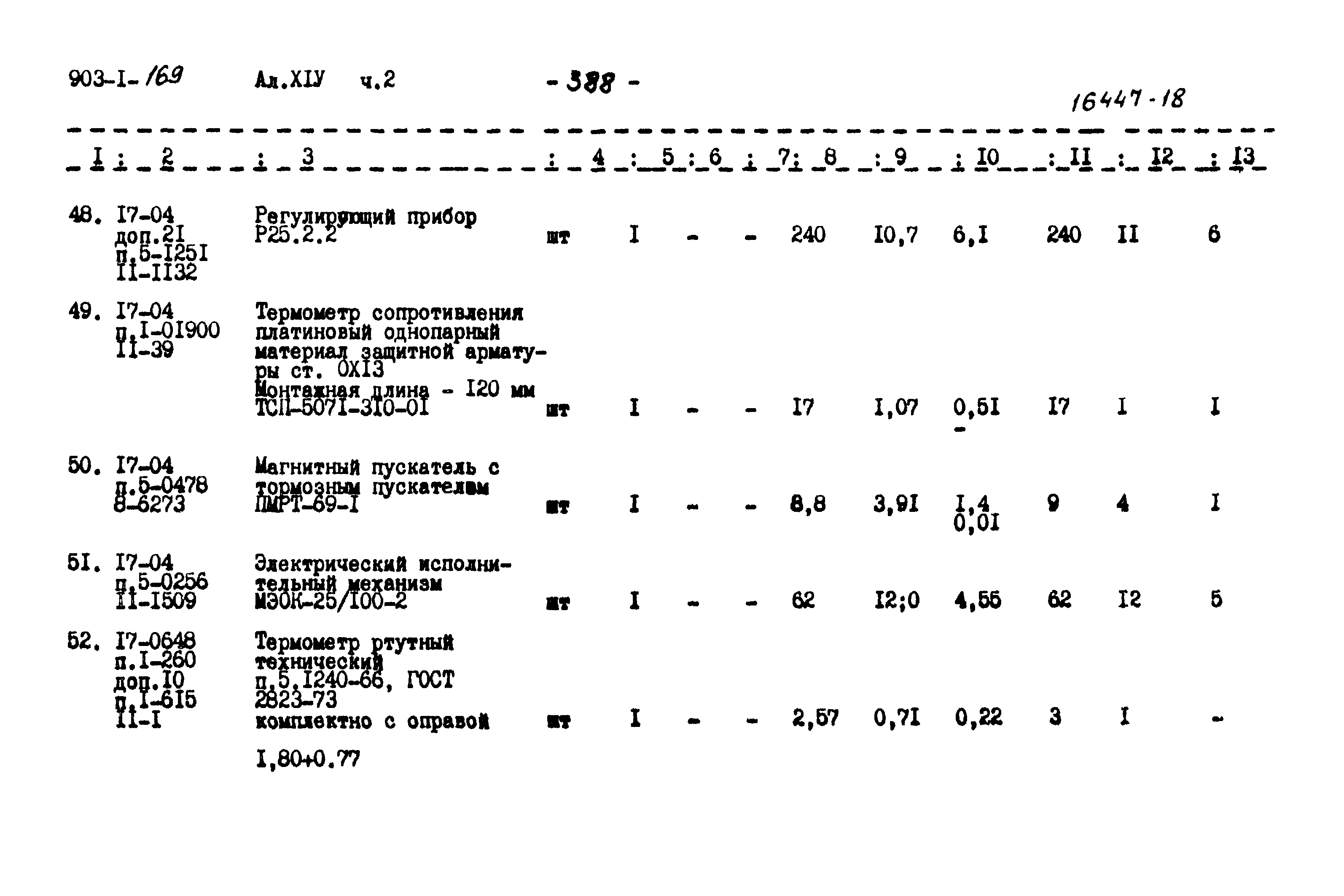 Типовой проект 903-1-169