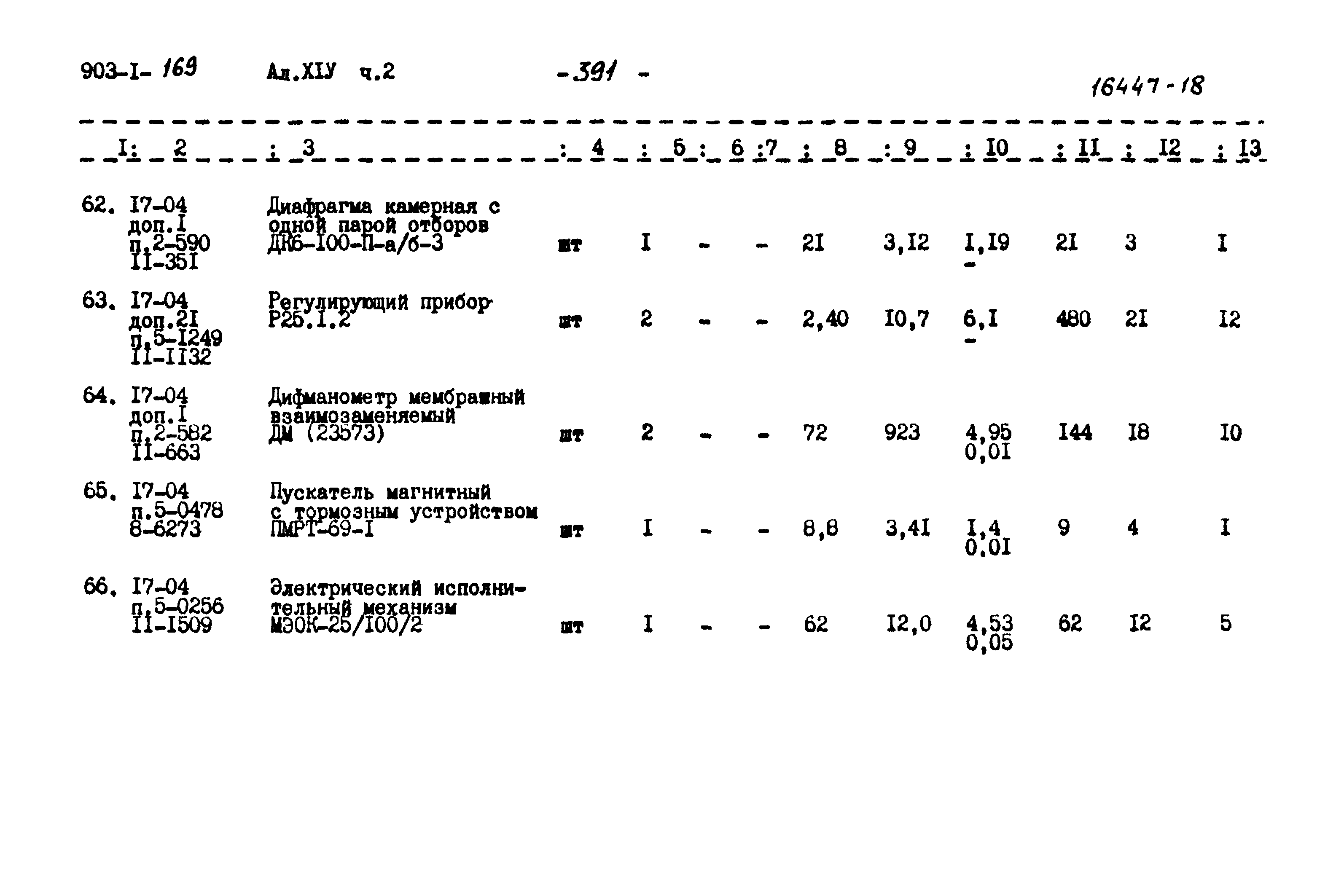 Типовой проект 903-1-169