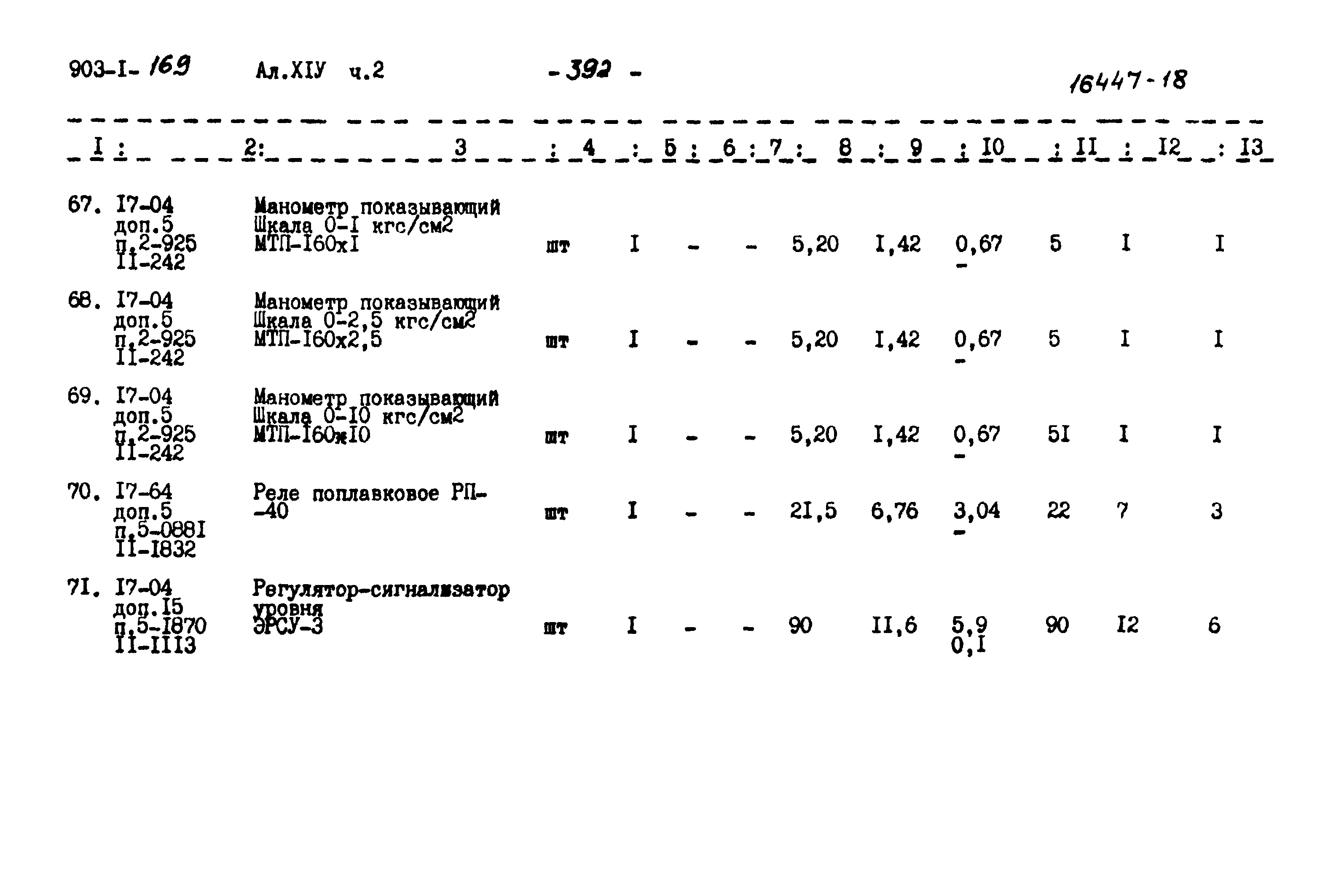 Типовой проект 903-1-169