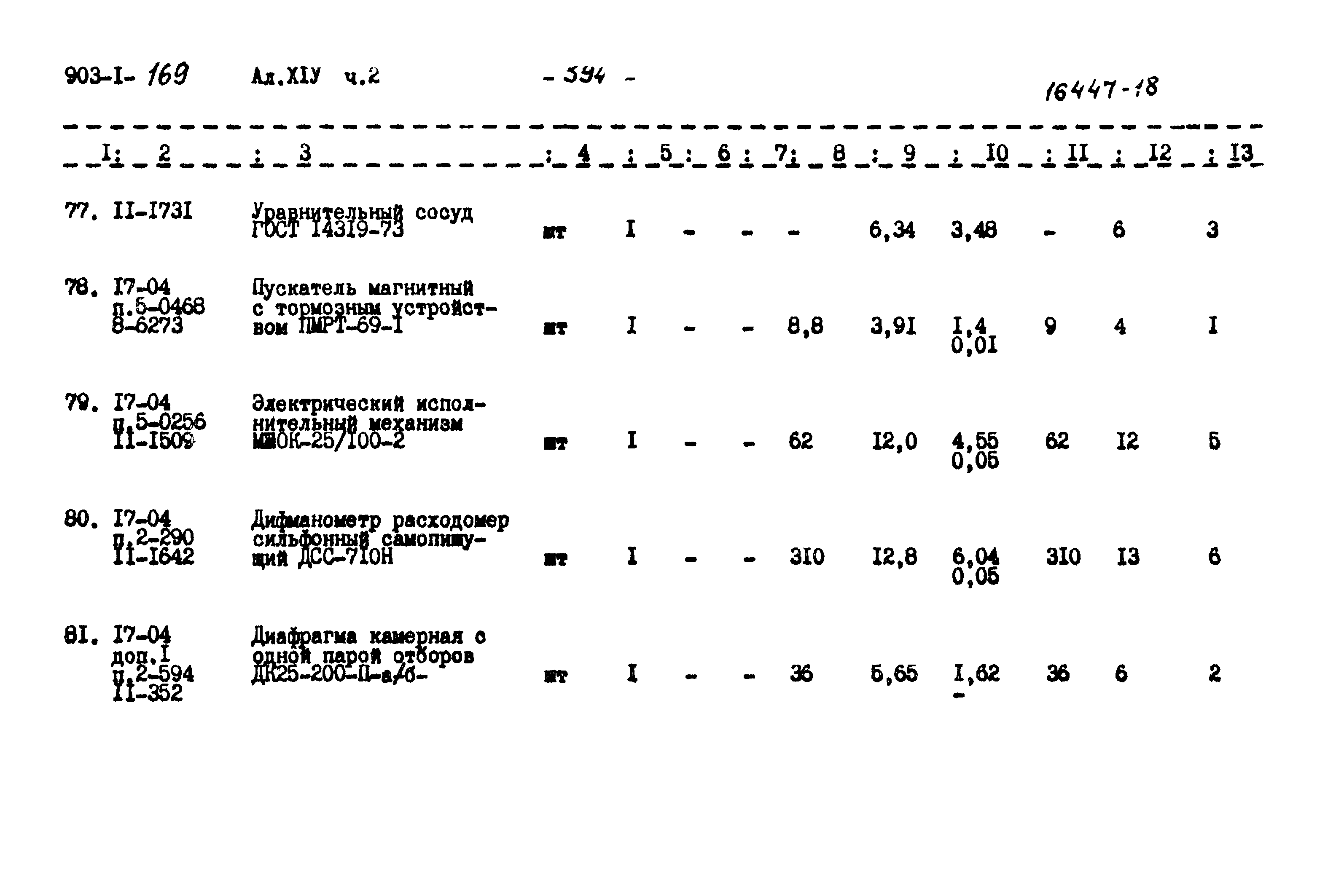 Типовой проект 903-1-169