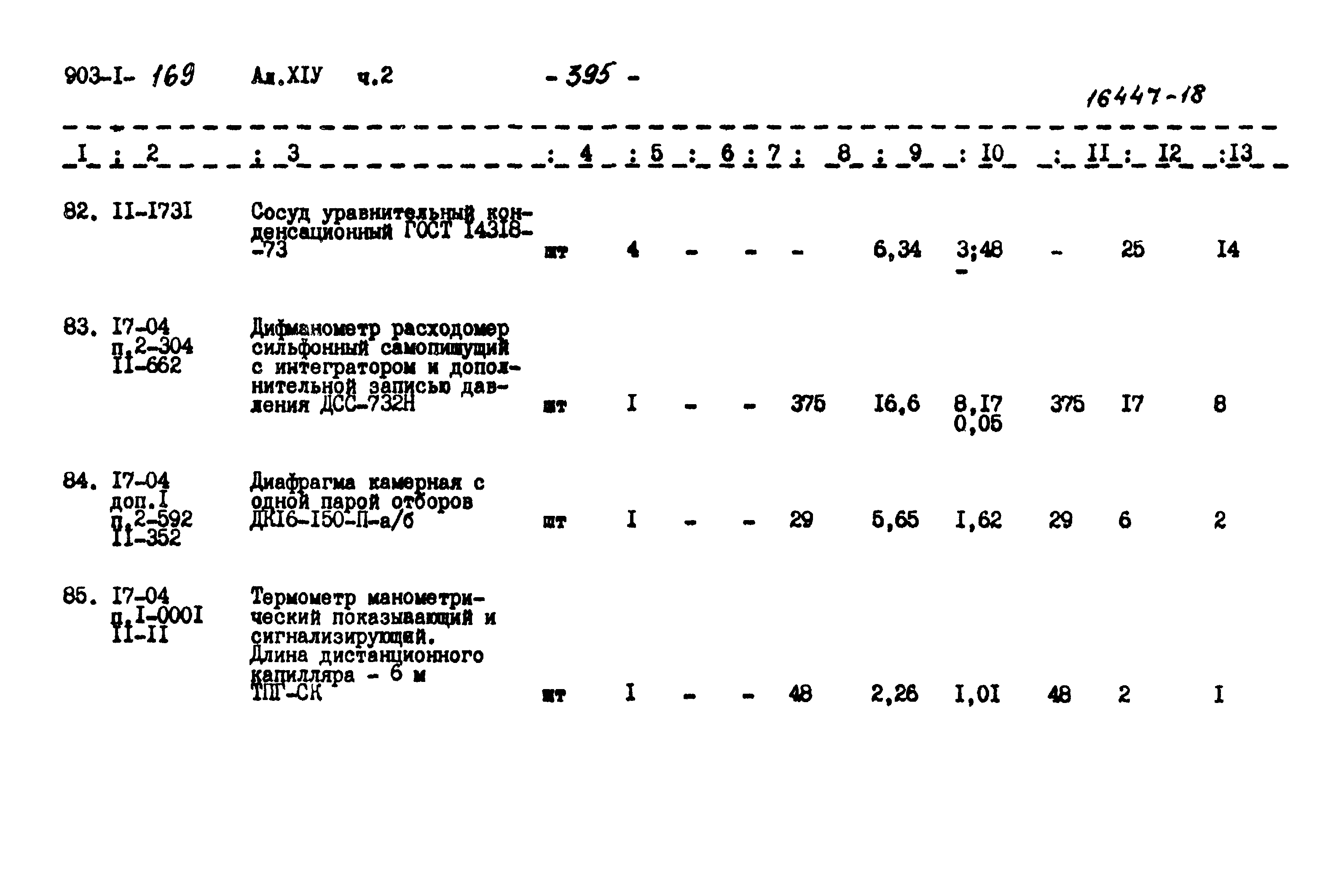 Типовой проект 903-1-169