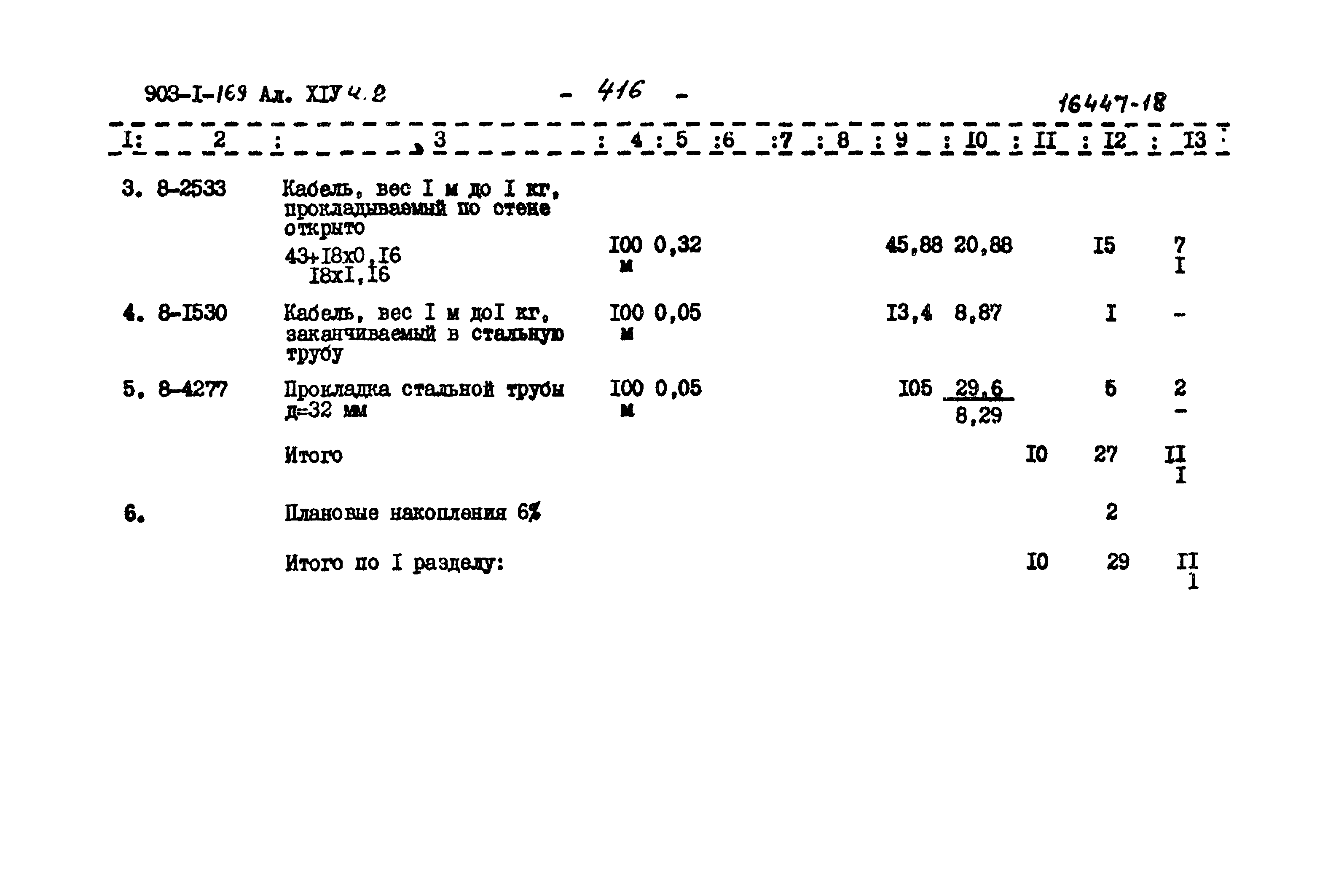Типовой проект 903-1-169