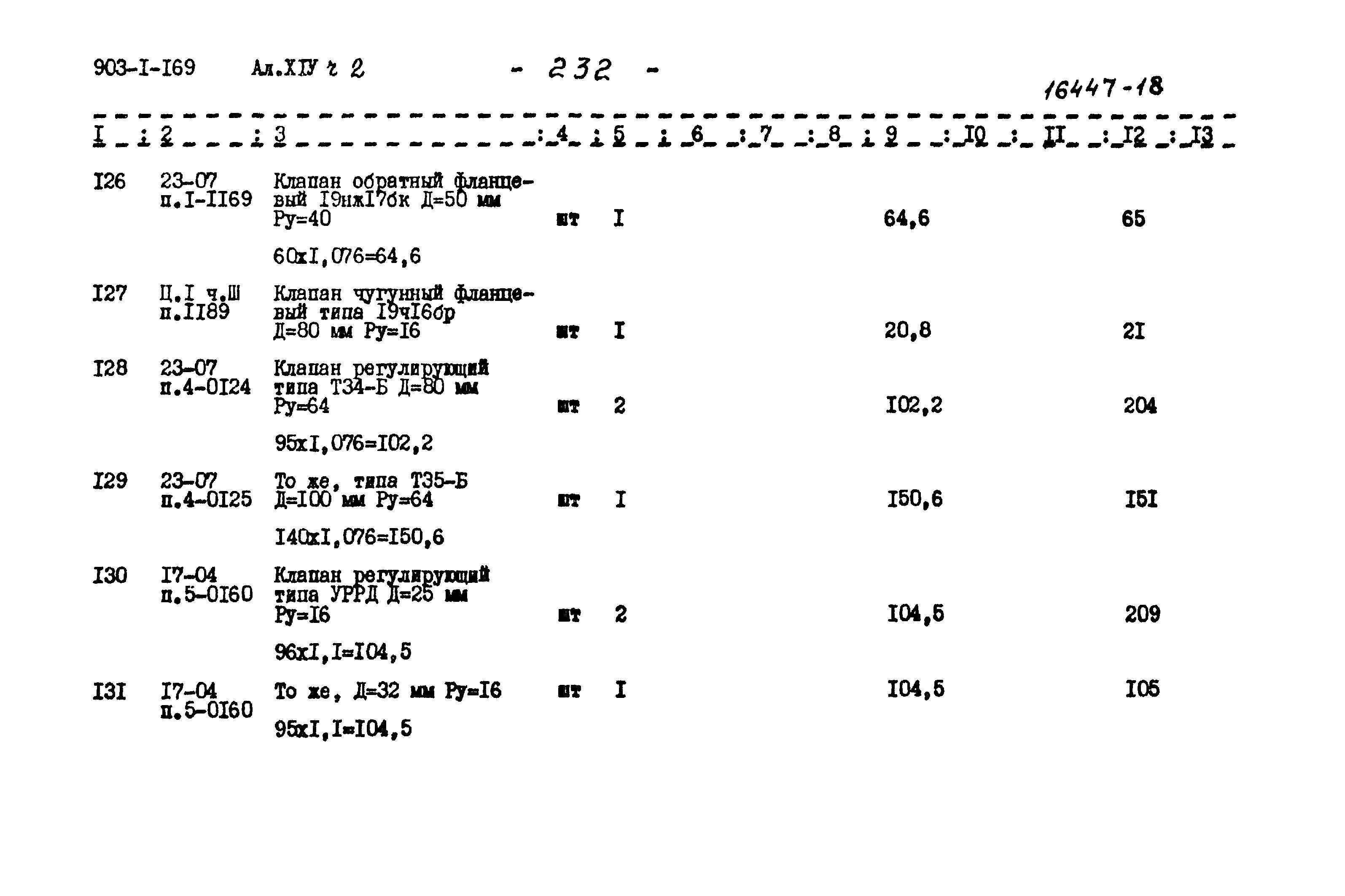 Типовой проект 903-1-169