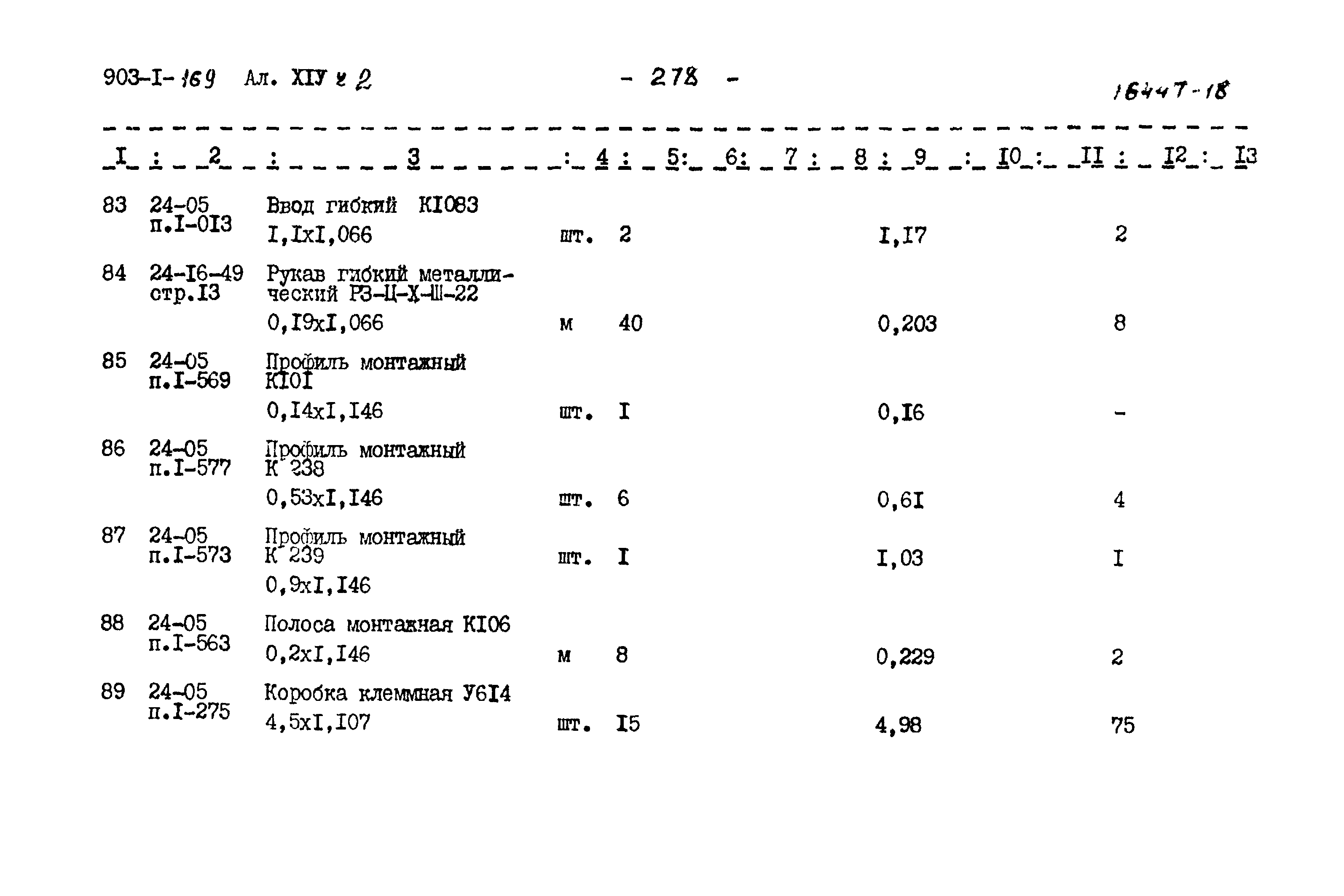 Типовой проект 903-1-169
