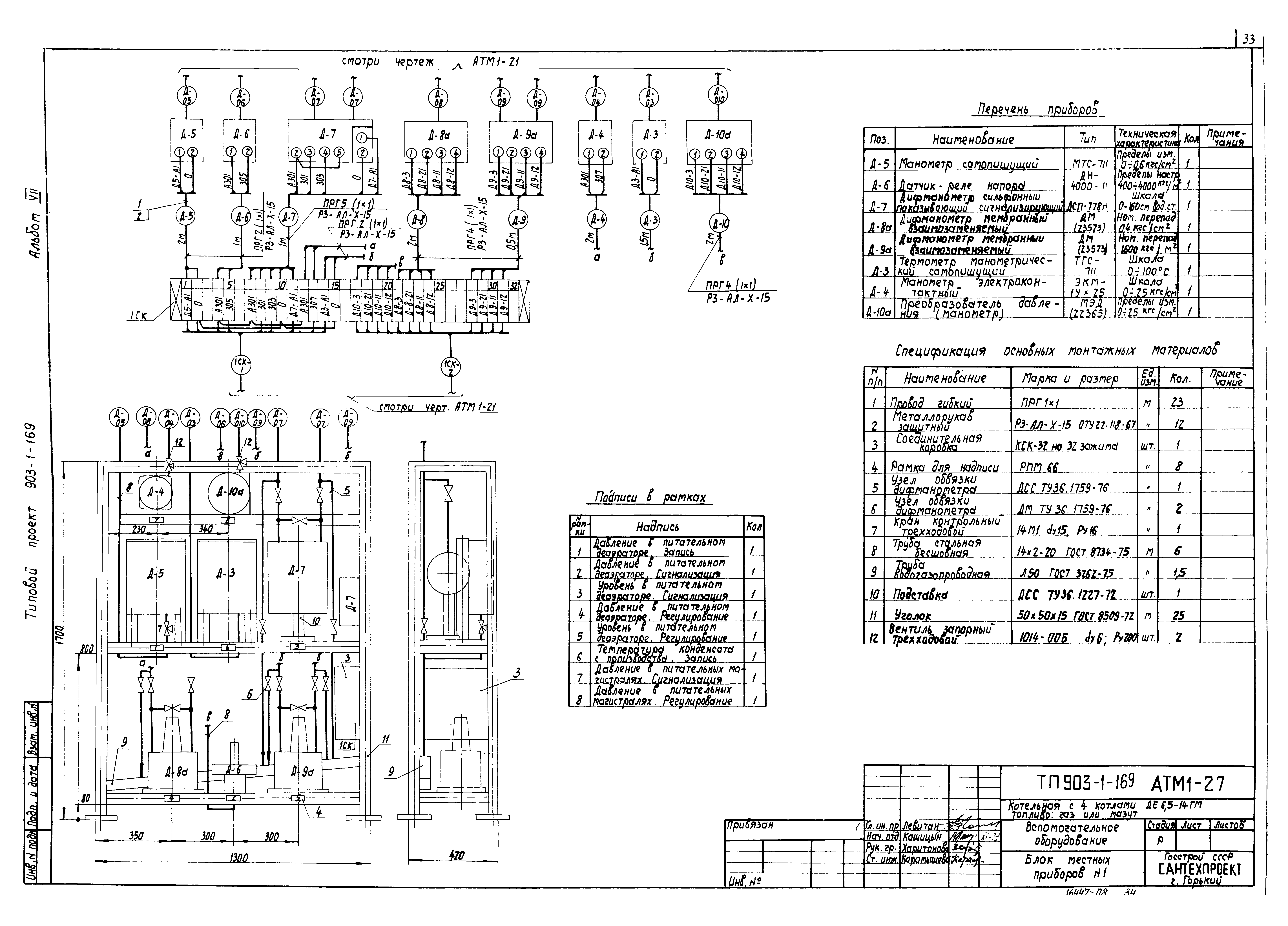 Типовой проект 903-1-169