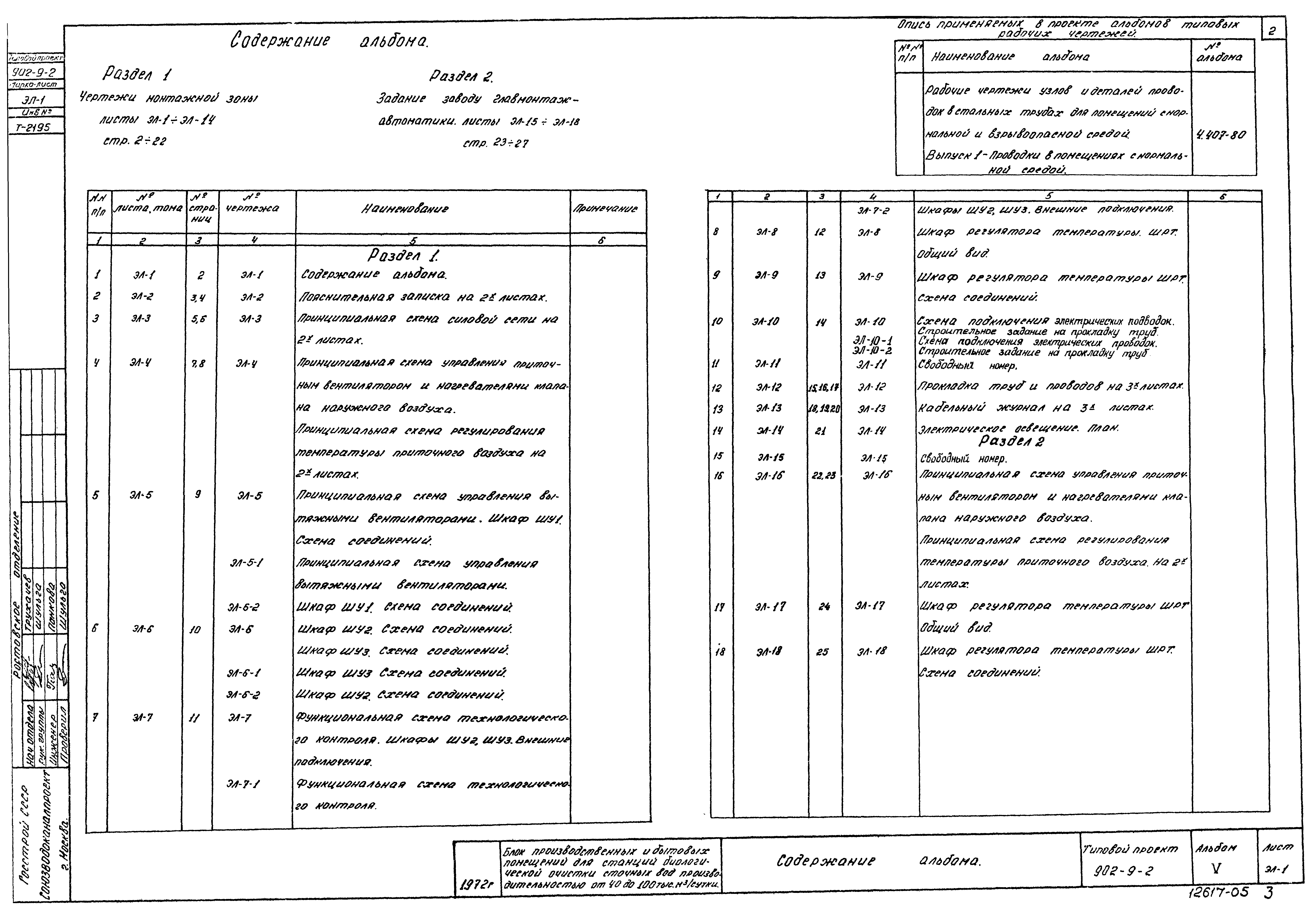 Типовой проект 902-9-2