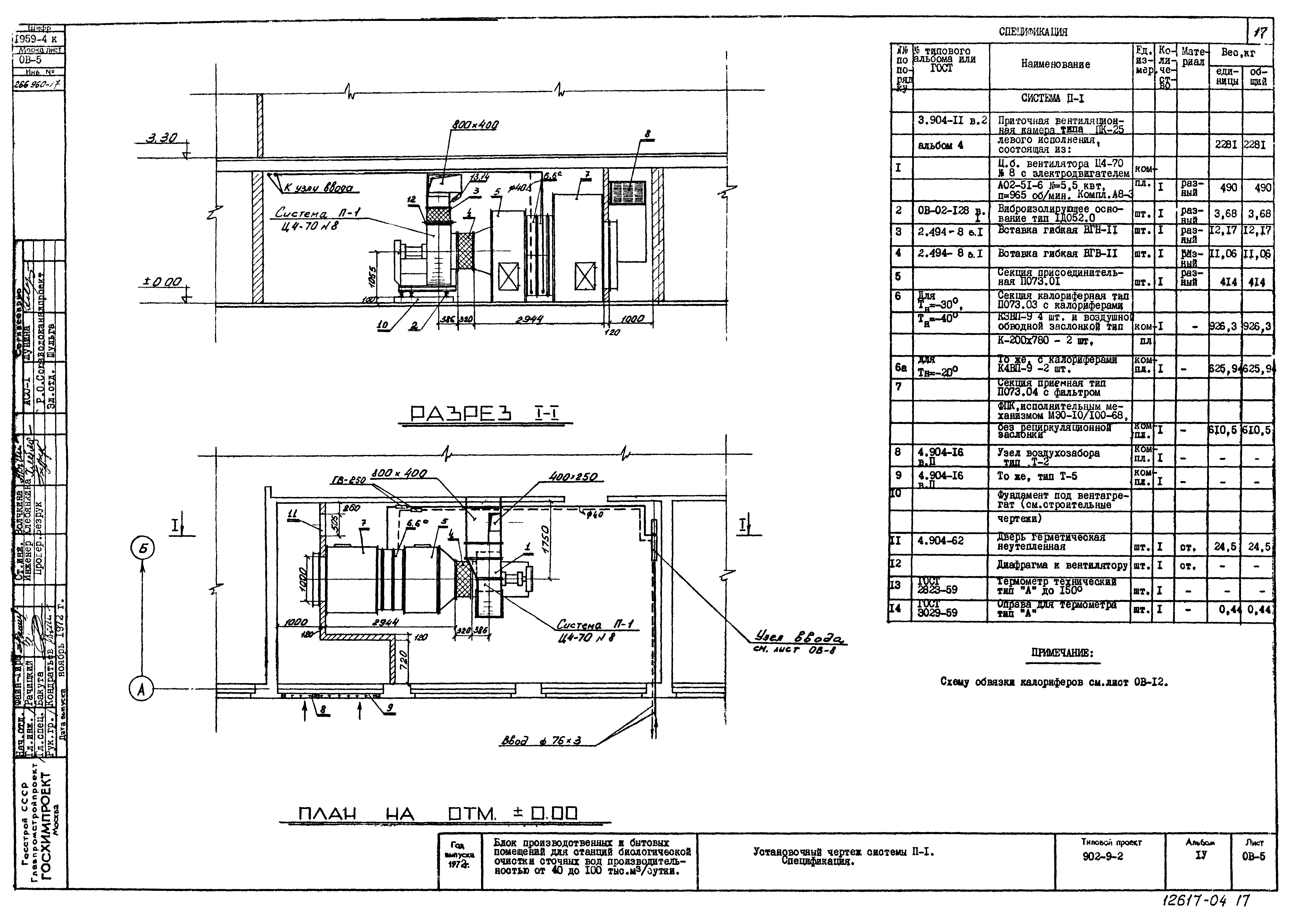 Типовой проект 902-9-2