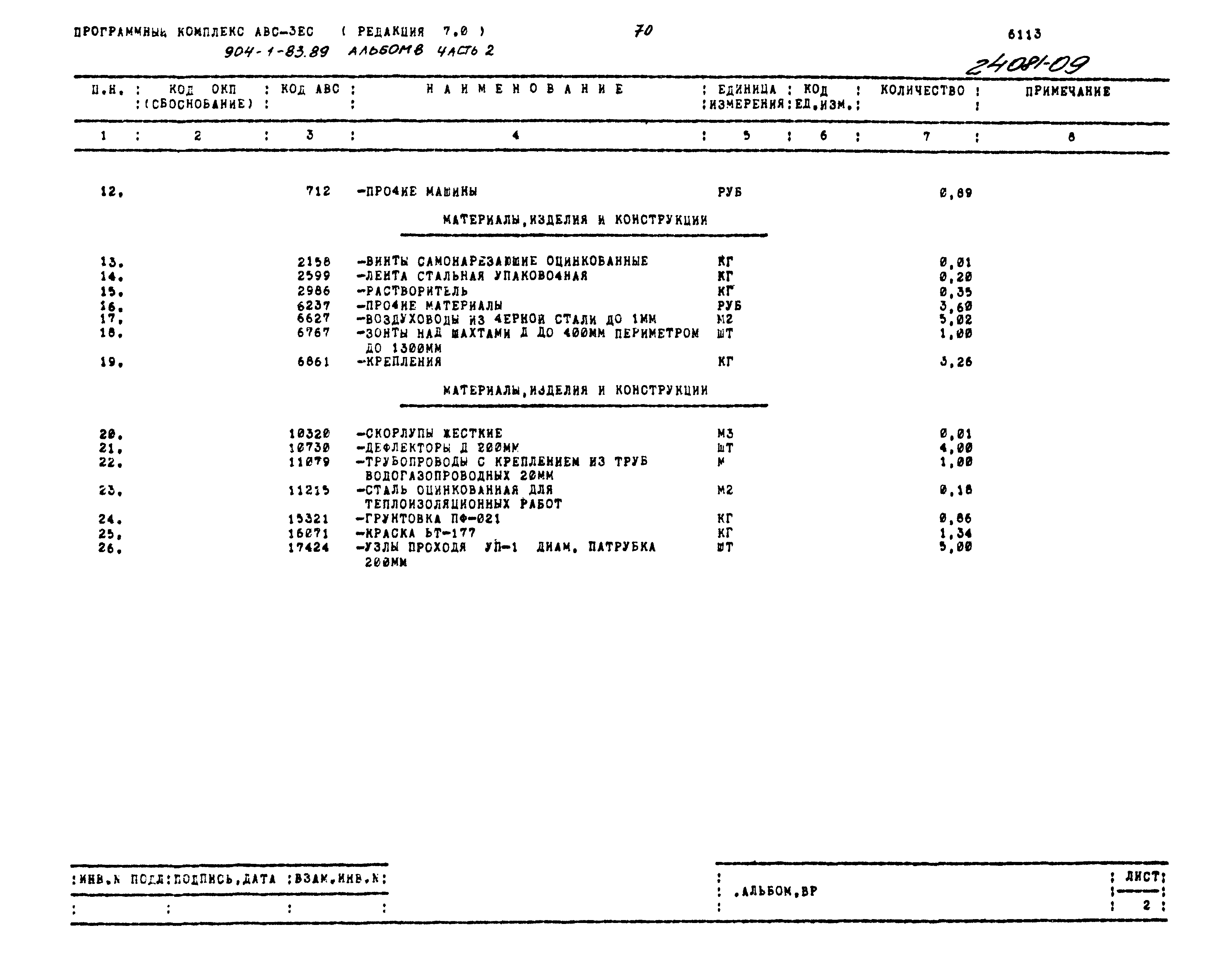 Типовой проект 904-1-83.89