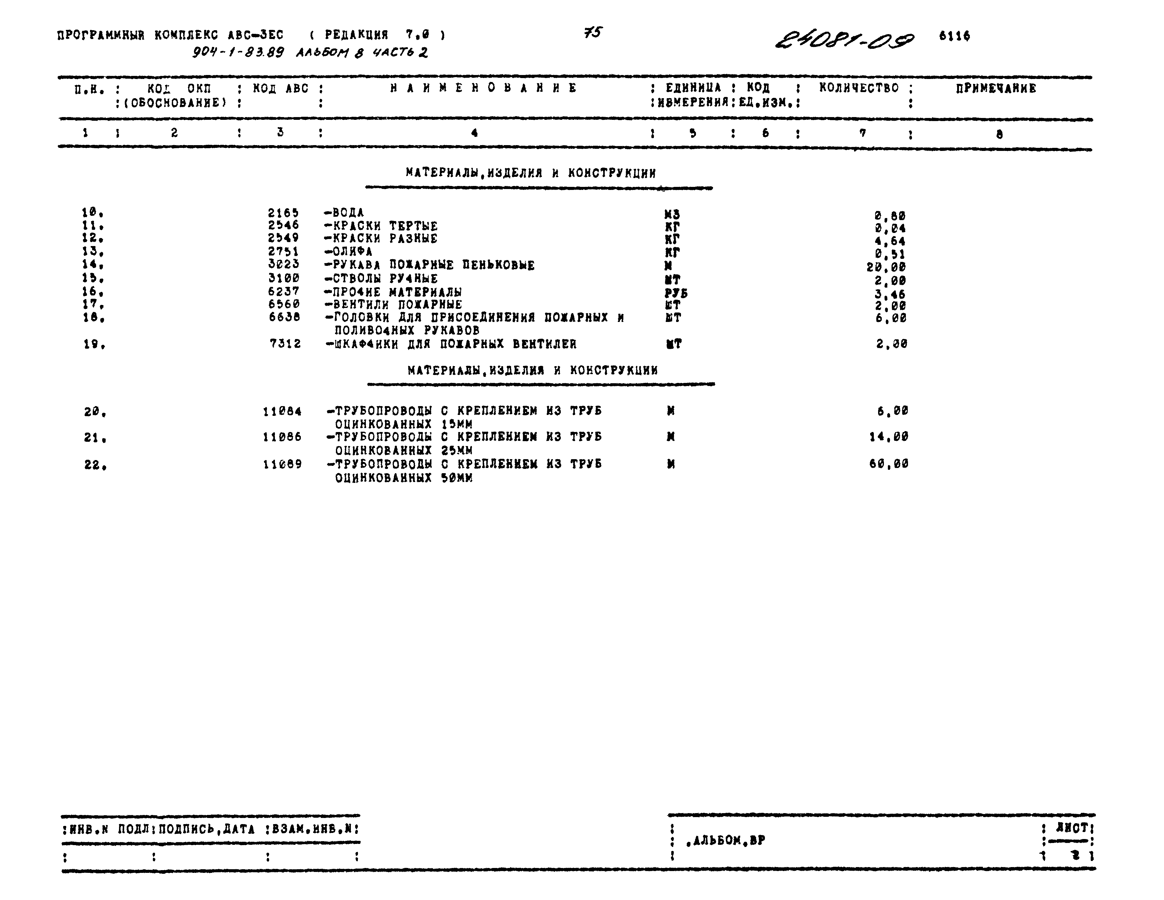Типовой проект 904-1-83.89