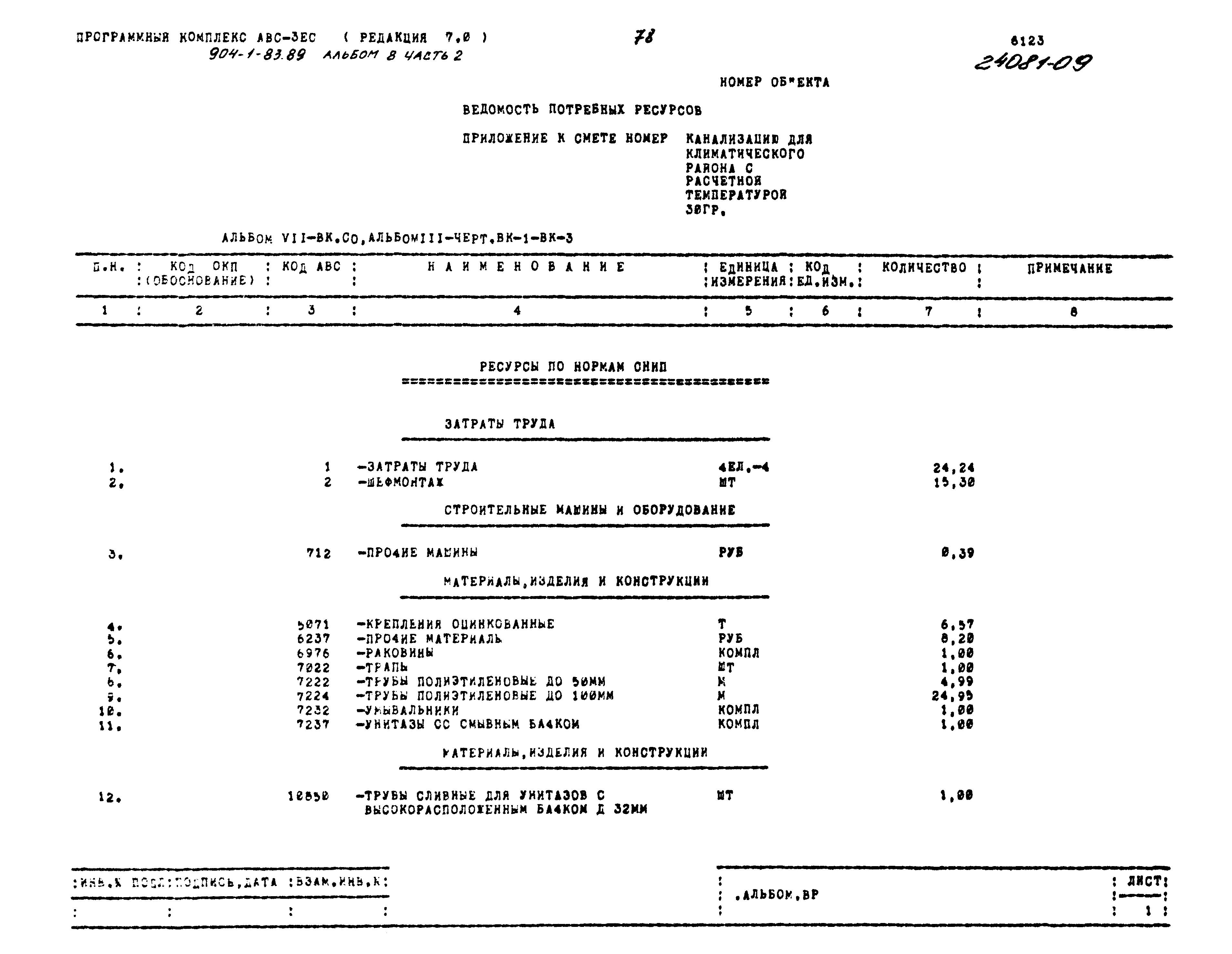 Типовой проект 904-1-83.89